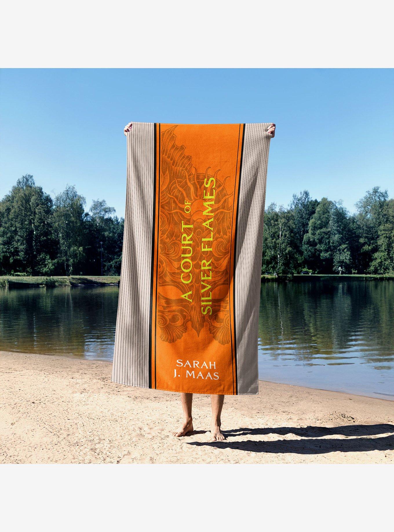A Court of Silver Flames Paged and Spines Sand Free Beach Towel, , alternate - view 3