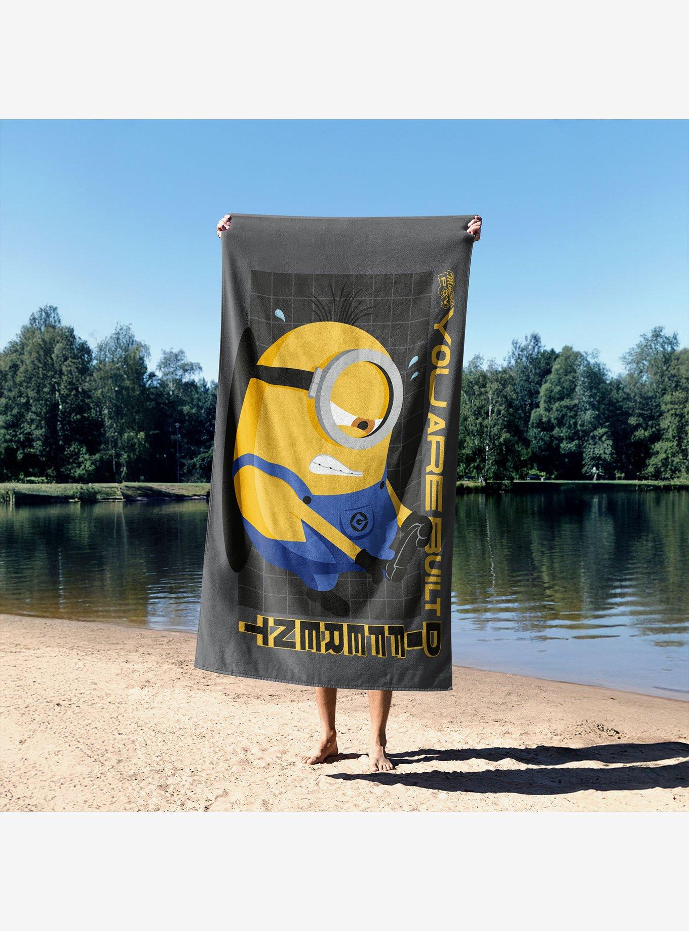 Despicable Me 4 Built Different Sand Free Beach Towel, , alternate - view 4