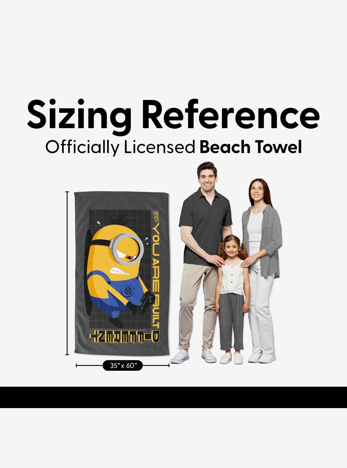 Despicable Me 4 Built Different Sand Free Beach Towel, , alternate - view 5