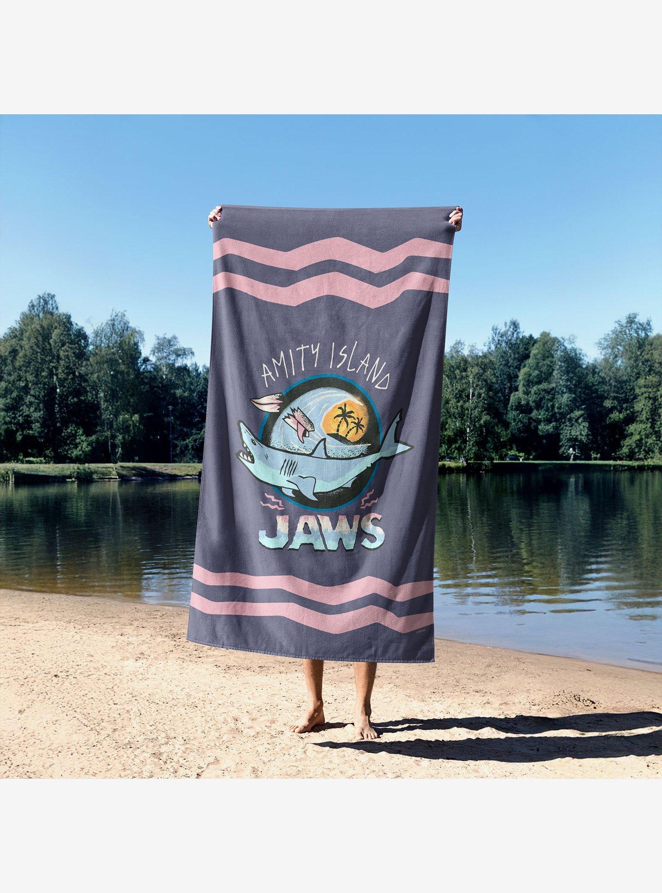 Jaws Amity Island Purple Sand Free Beach Towel, , alternate - view 3