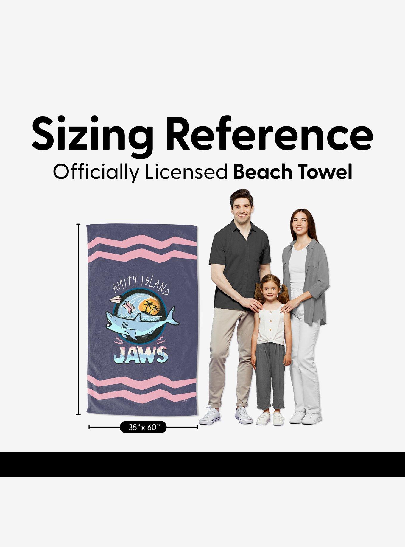 Jaws Amity Island Purple Sand Free Beach Towel, , alternate - view 4