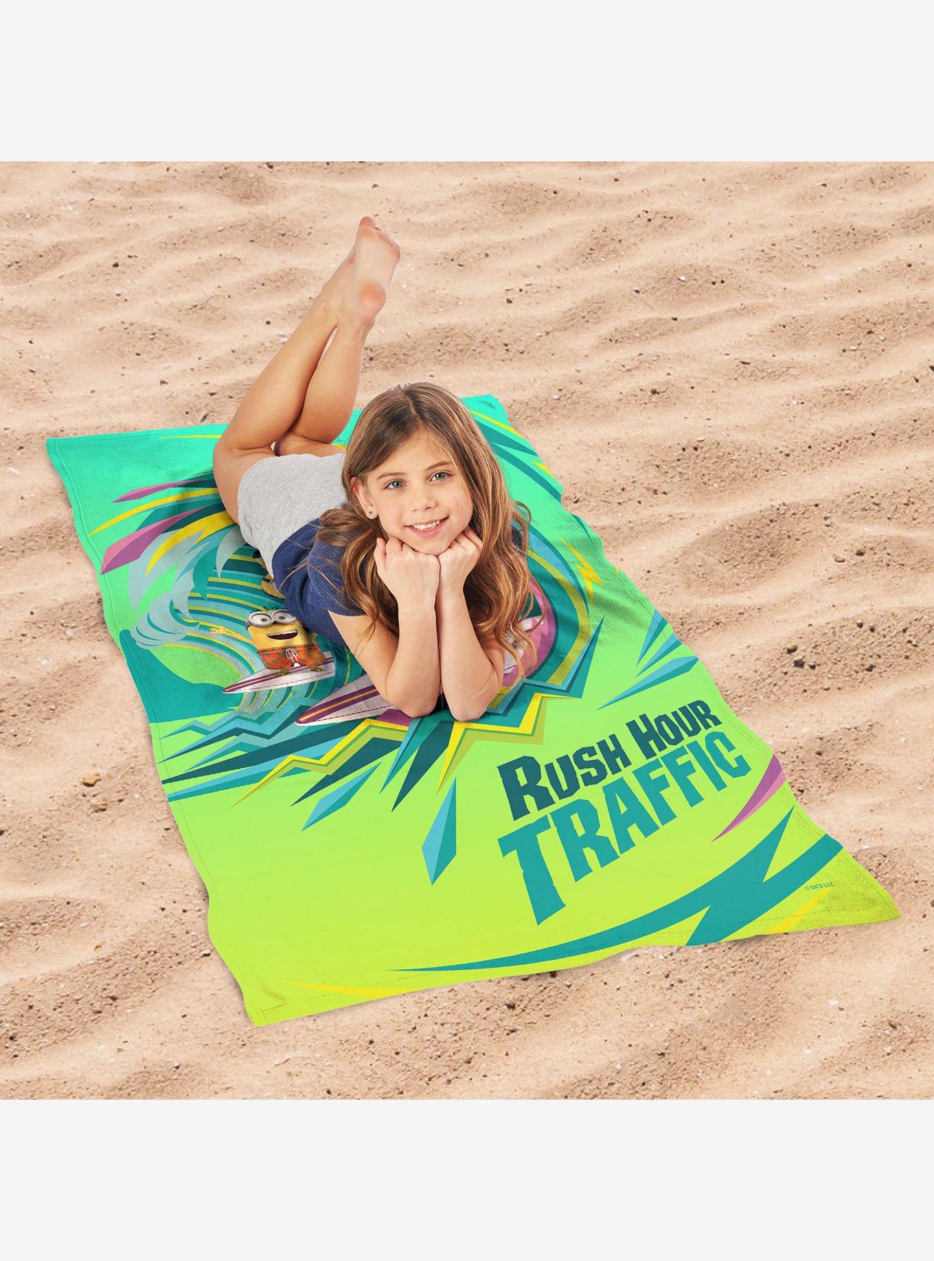 Despicable Me 4 Rush Hour Traffic ?Sand Free Beach Towel, , alternate - view 2