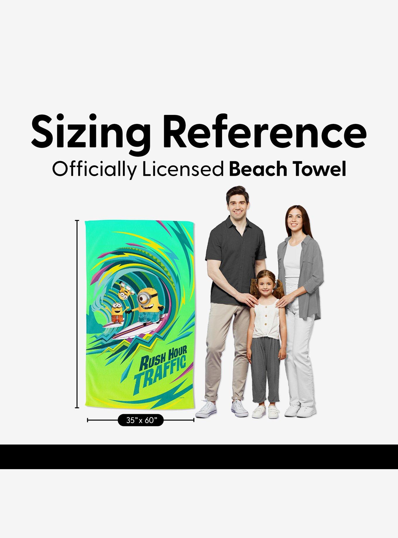 Despicable Me 4 Rush Hour Traffic ?Sand Free Beach Towel, , alternate - view 5