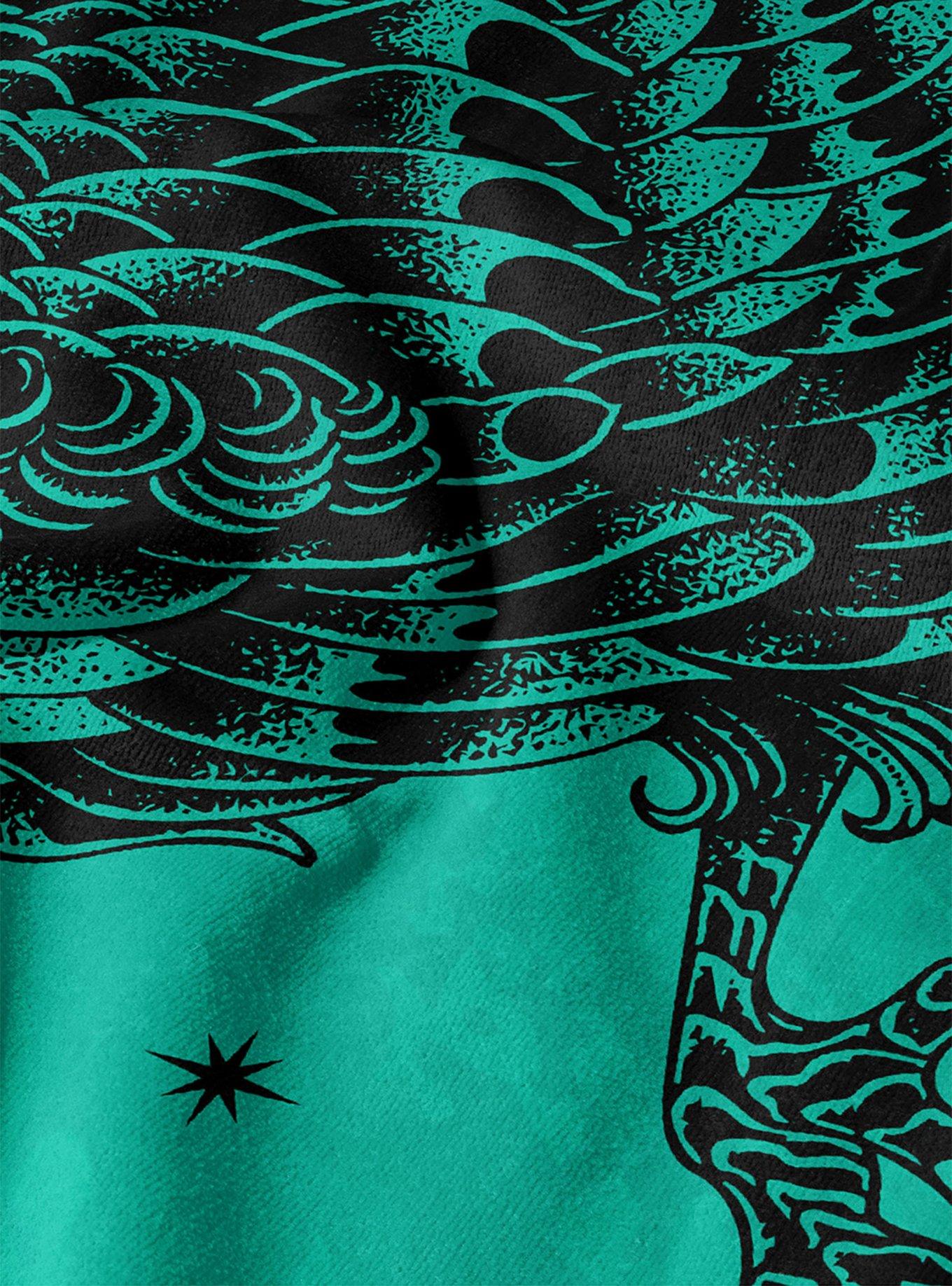 A Court of Mist and Fury Inked Sand Free Beach Towel