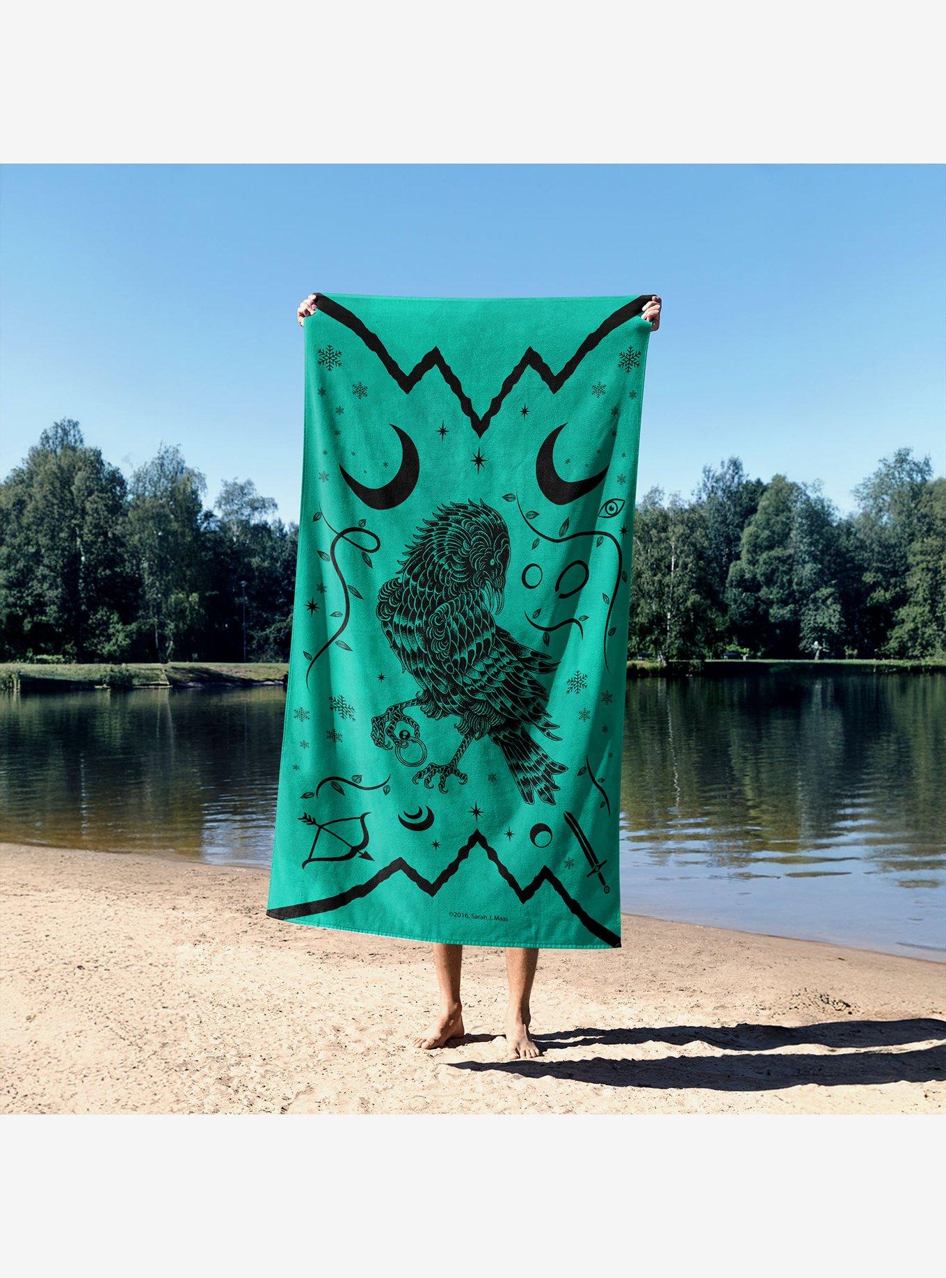 A Court of Mist and Fury Inked Sand Free Beach Towel, , alternate - view 3