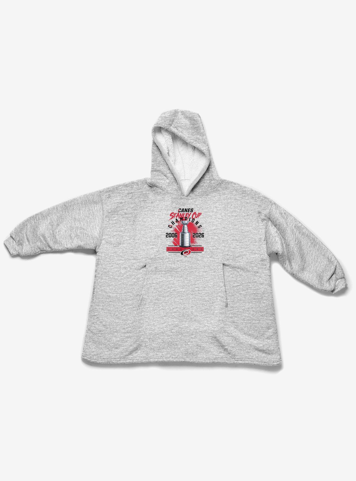 NHL Carolina Hurricanes Stanley Cup Multi-Champ Trophy Case Hoodie, , alternate - view 4