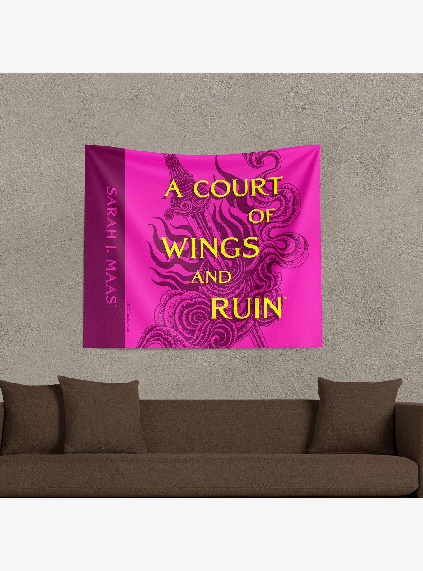 A Court of Wings and Ruin Covered Split Wall Hanging, , alternate - view 2