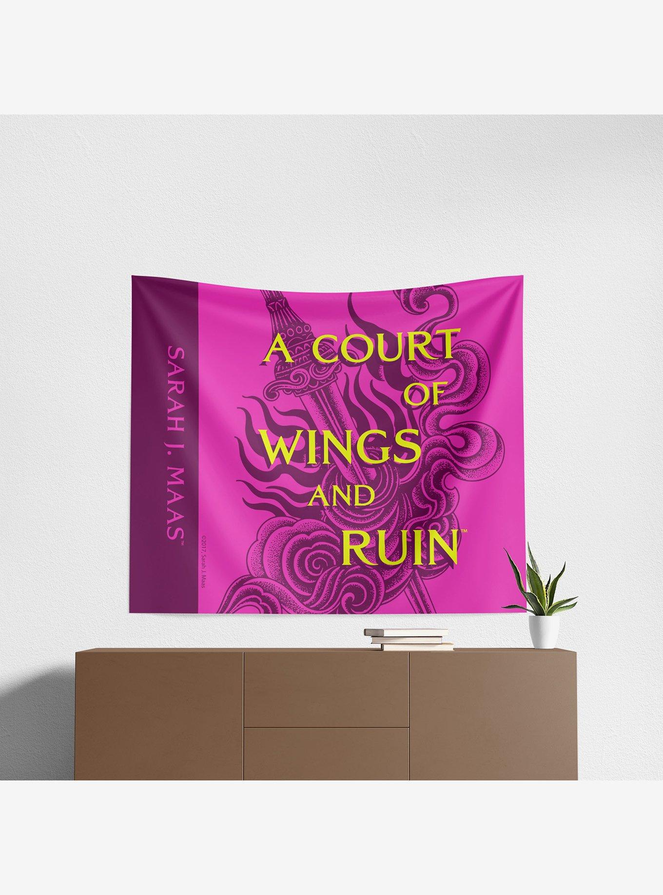 A Court of Wings and Ruin Covered Split Wall Hanging, , alternate - view 4