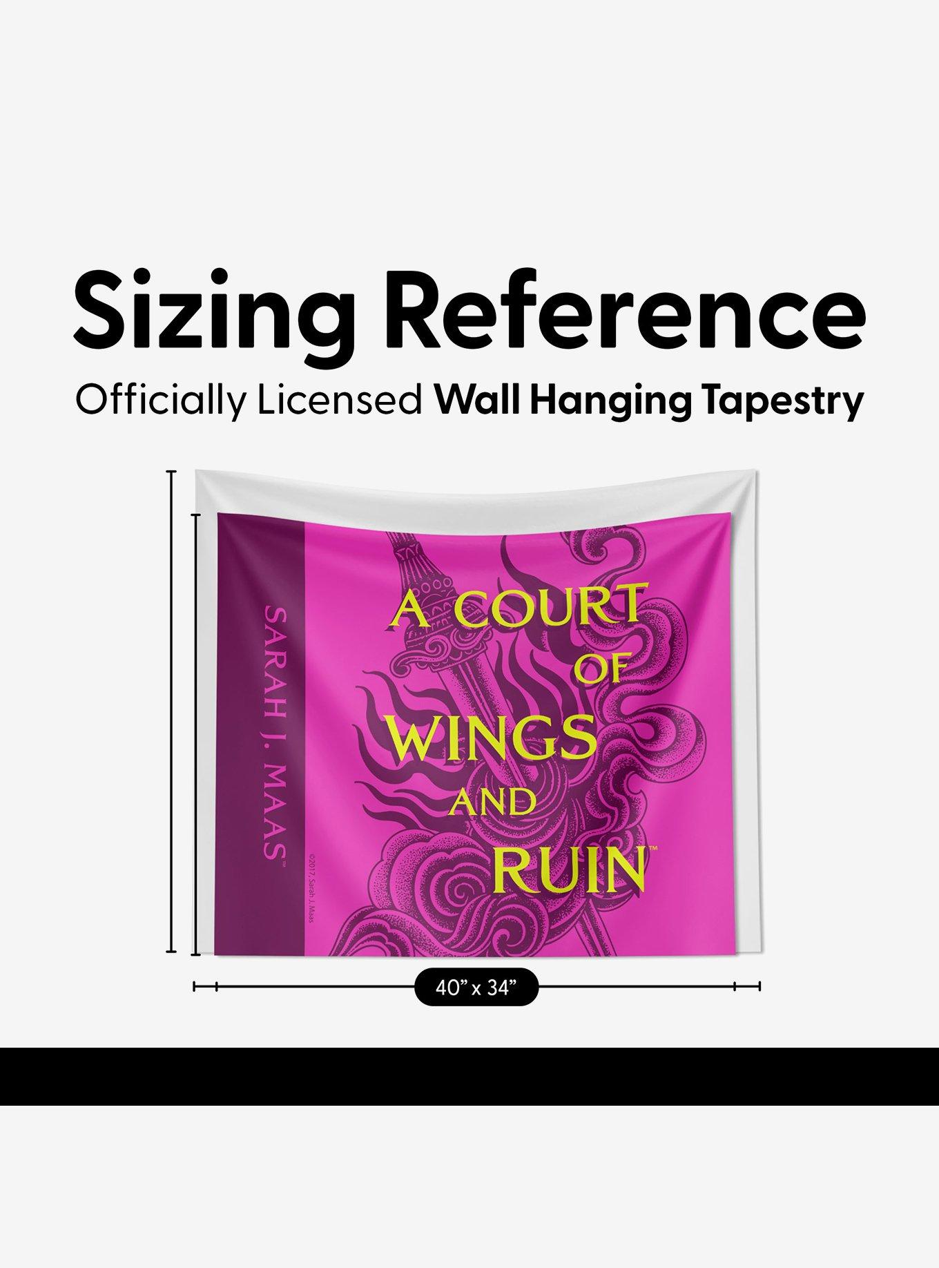 A Court of Wings and Ruin Covered Split Wall Hanging, , alternate - view 5