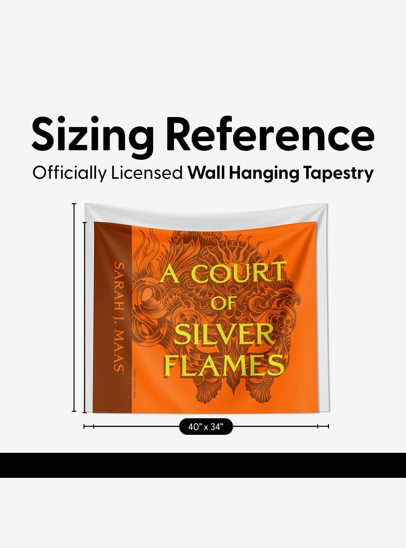 A Court of Silver Flames Covered Split Wall Hanging, , alternate - view 5