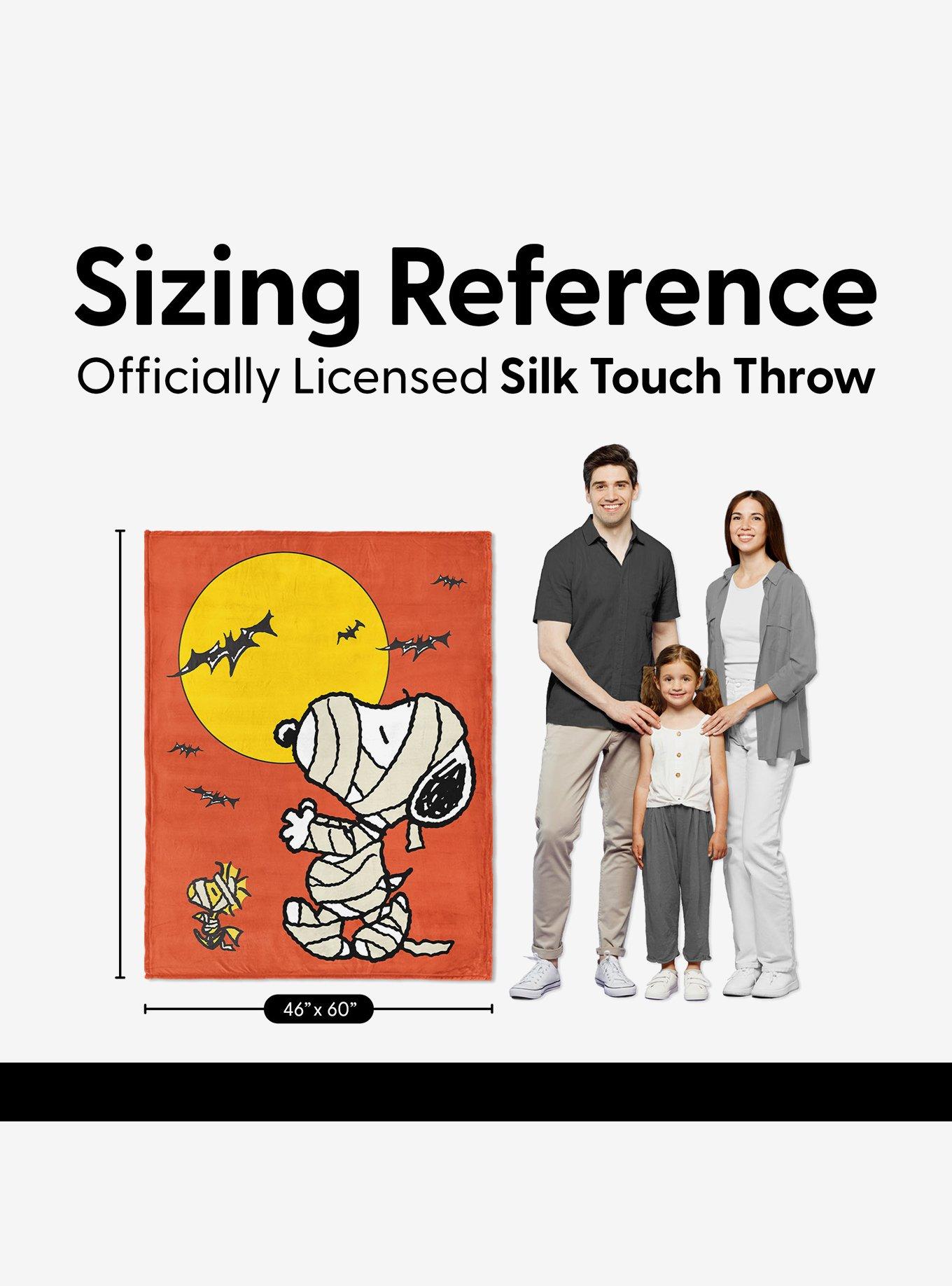 Peanuts Mummy Walk Silk Touch Throw Blanket, , alternate - view 5