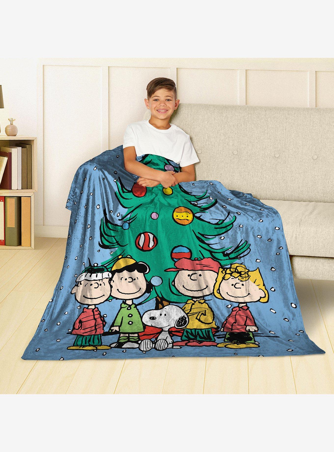 Peanuts Christmas Time Silk Touch Throw Blanket