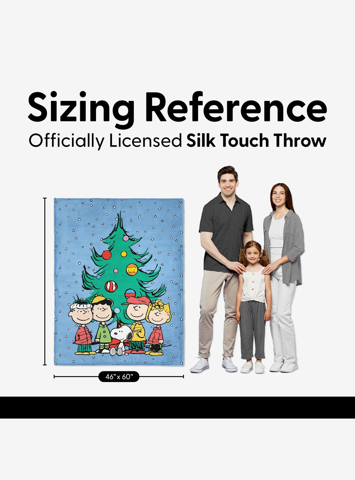 Peanuts Christmas Time Silk Touch Throw Blanket, , alternate - view 5