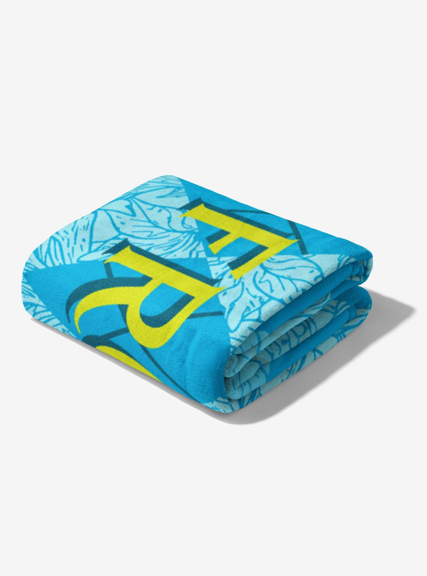 A Court of Frost and Starlight Diamond Florals Silk Touch Throw Blanket, , alternate - view 4