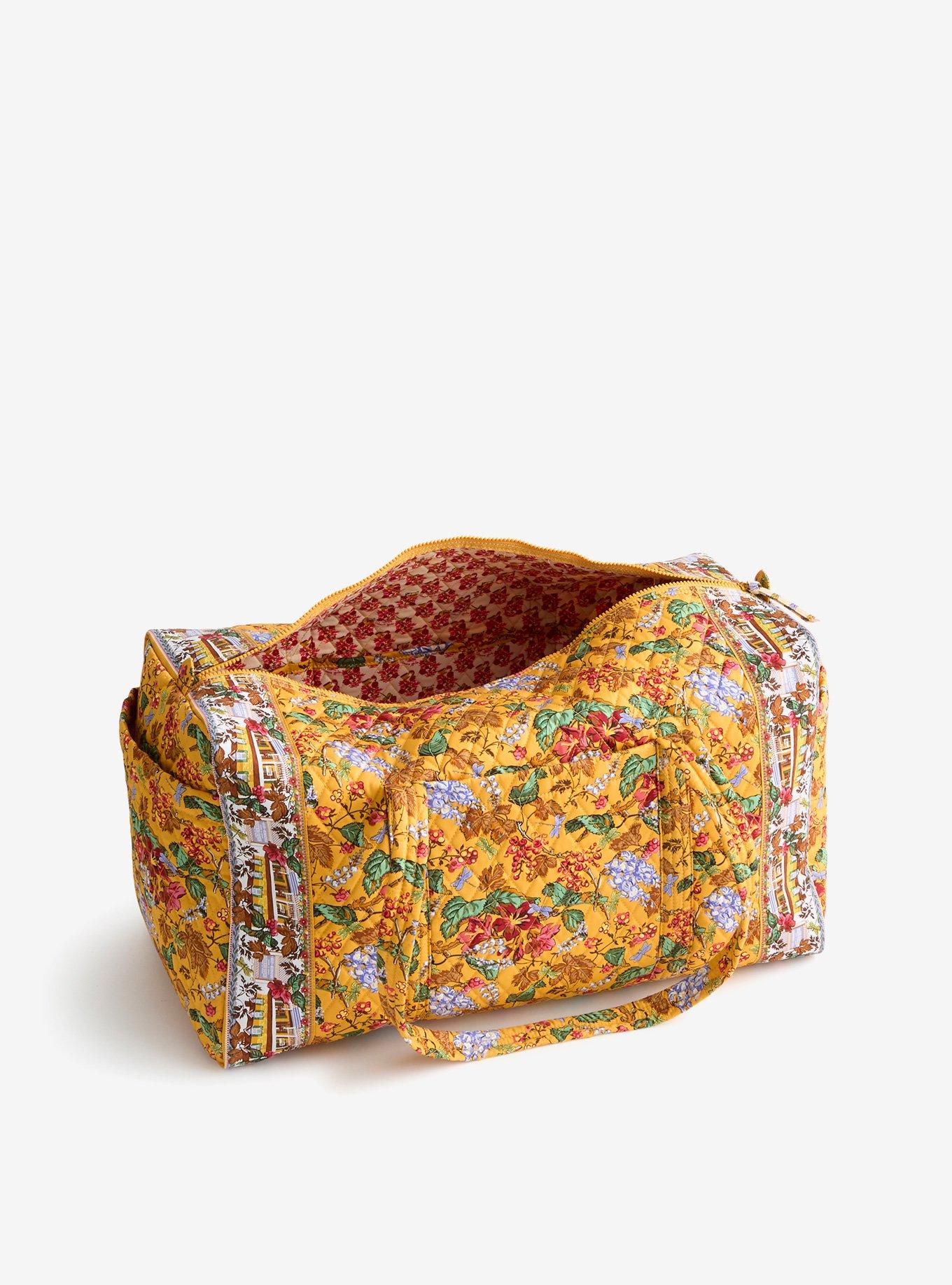 Vera Bradley x Gilmore Girls Floral Quilted Original Duffel Bag, , alternate - view 3