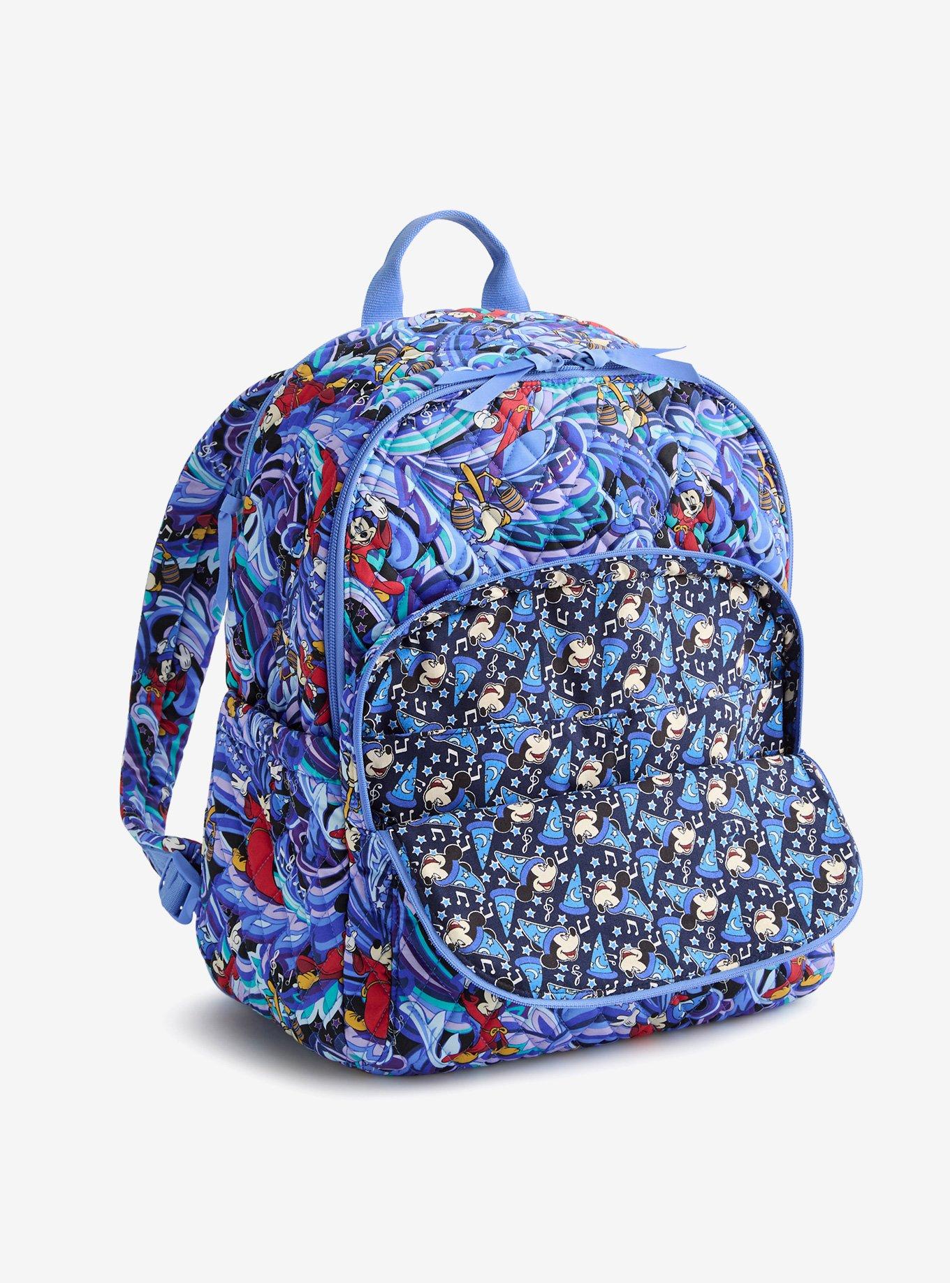 Vera Bradley x Disney Fantasia Sorcerer Mickey Swirls Bancroft Backpack, , alternate - view 3