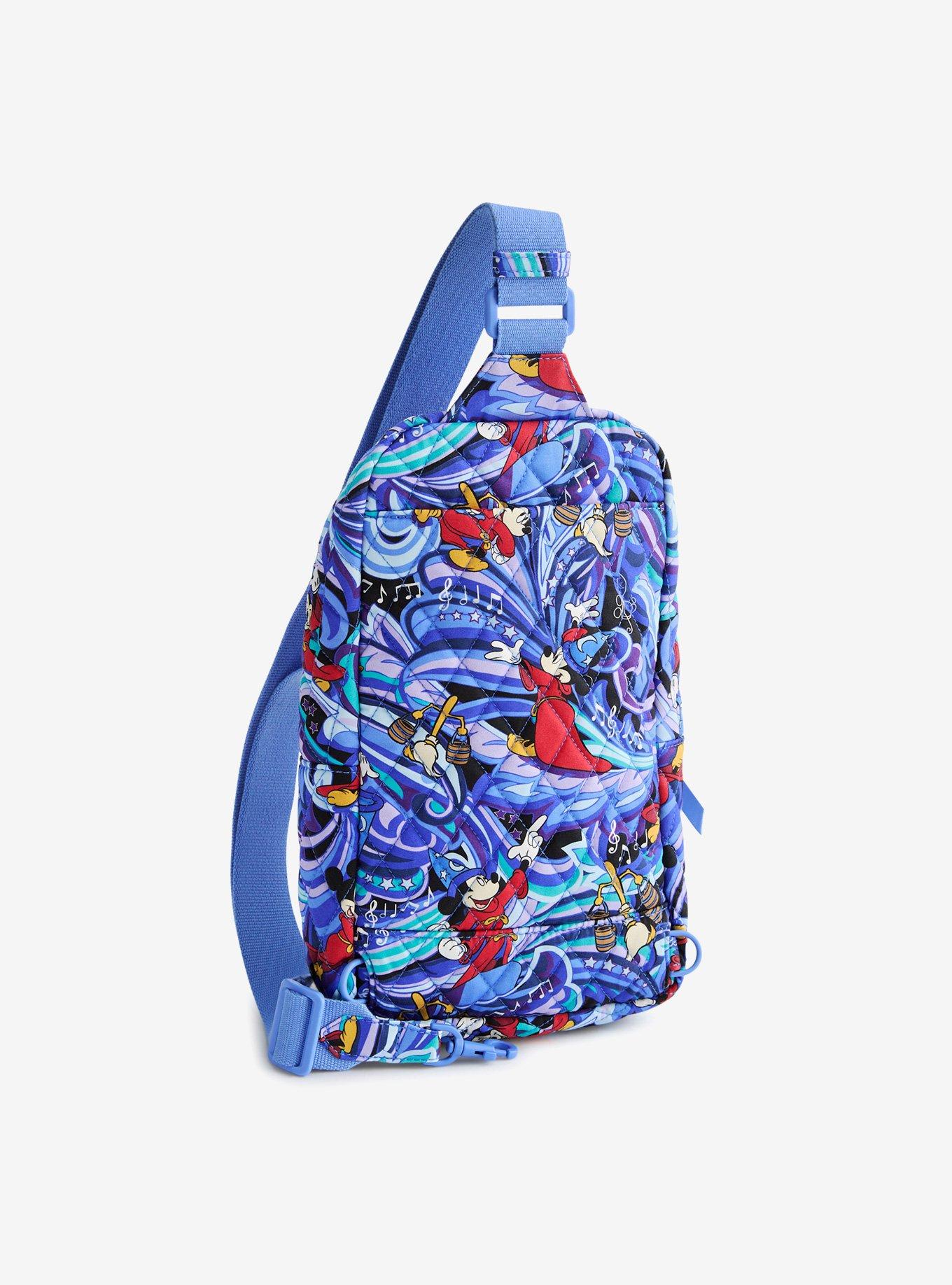 Vera Bradley x Disney Fantasia Sorcerer Mickey Swirls Lorman Sling Backpack, , alternate - view 3
