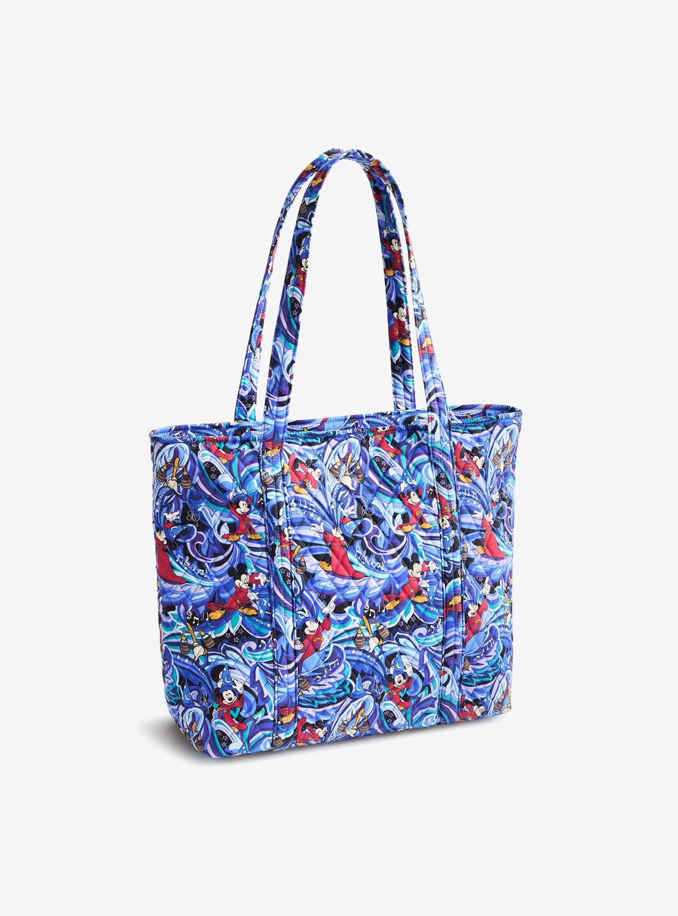Vera Bradley X Disney Fantasia Sorcerer Mickey Swirls Original Vera Tote Bag