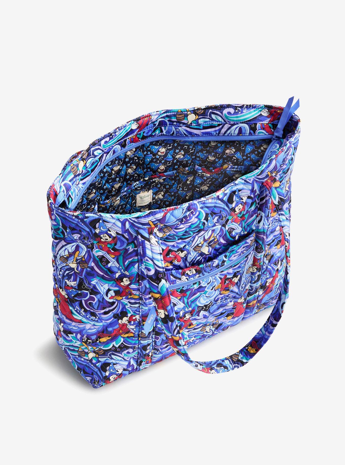 Vera Bradley X Disney Fantasia Sorcerer Mickey Swirls Original Vera Tote Bag, , alternate - view 3