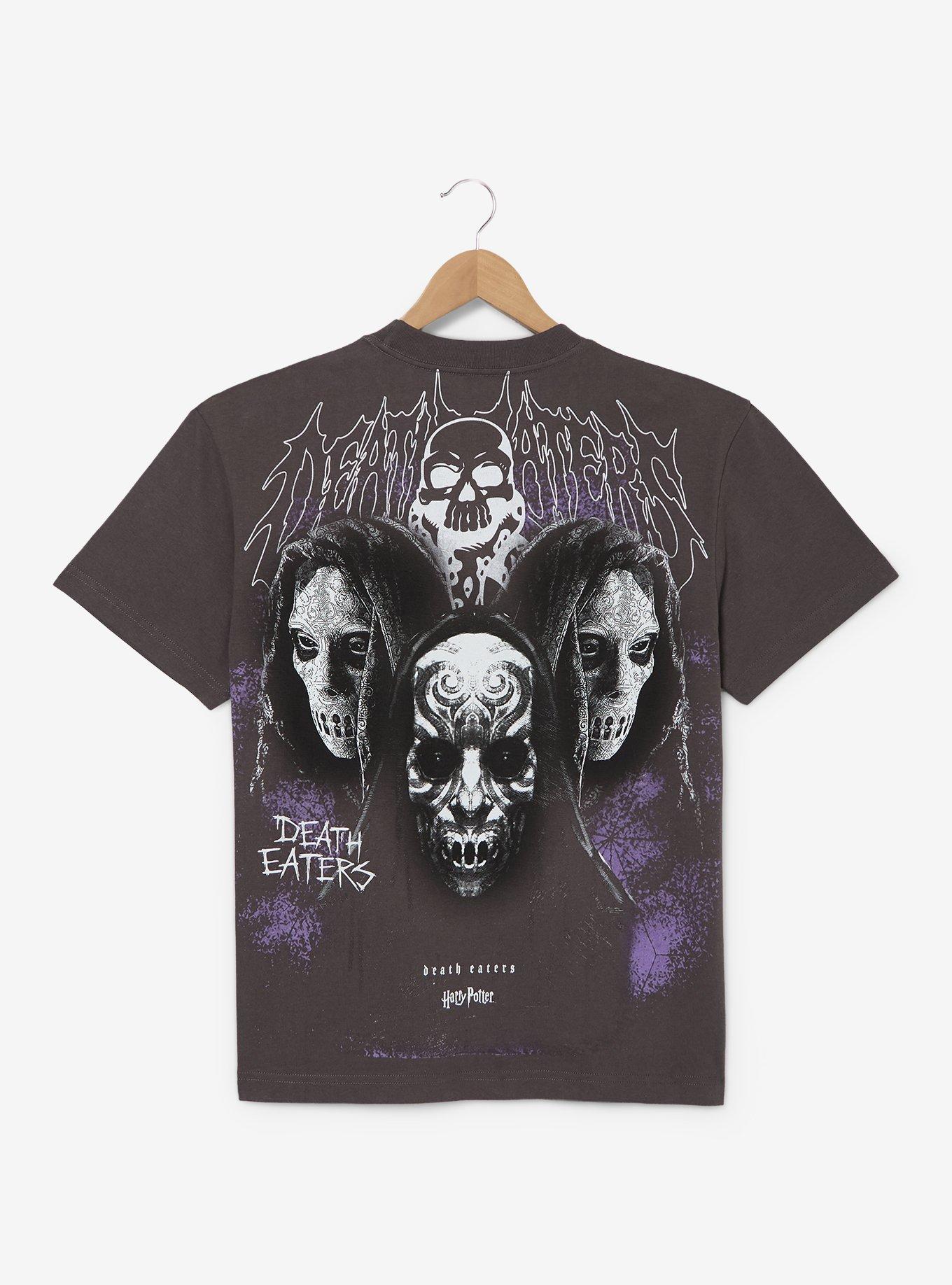 Harry Potter Death Eaters T-Shirt - BoxLunch Exclusive, CHARCOAL, alternate - view 2