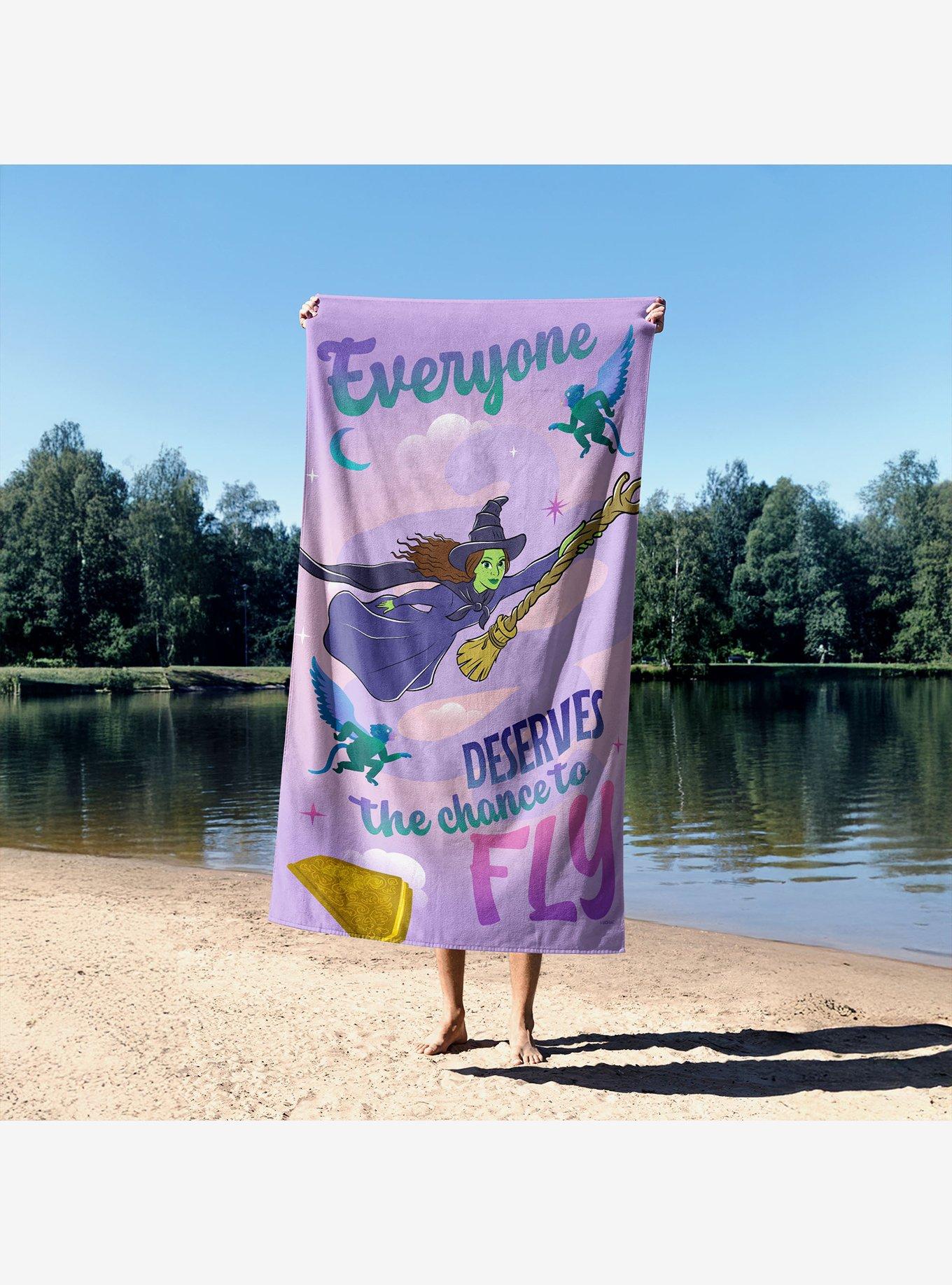 Wicked A Chance To Fly Sand Free Beach Towel, , alternate - view 4