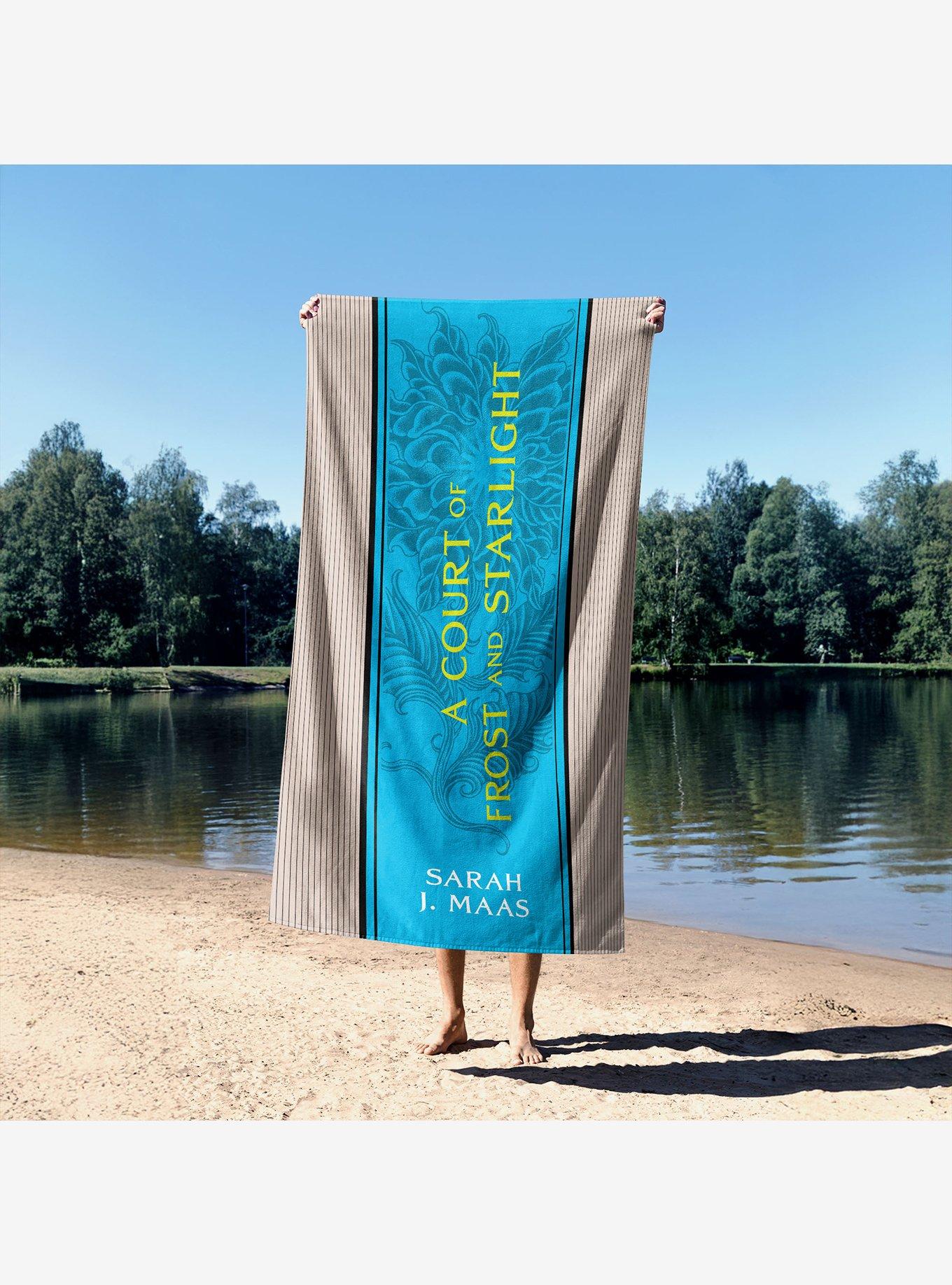 A Court of Frost and Starlight Paged and Spines Sand Free Beach Towel, , alternate - view 3