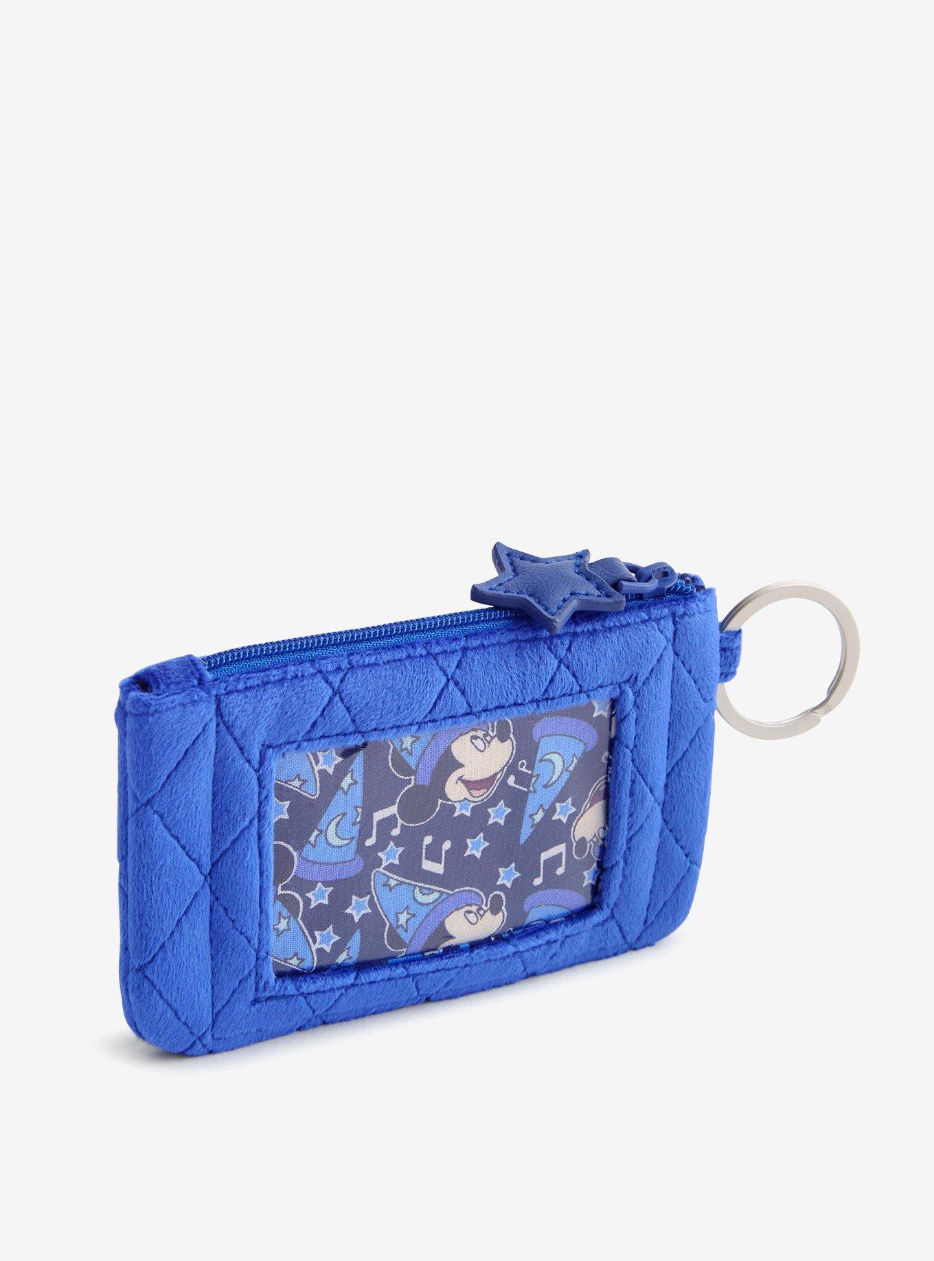 Vera Bradley x Disney Fantasia Sorcerer Mickey Plush Zippered ID Case
