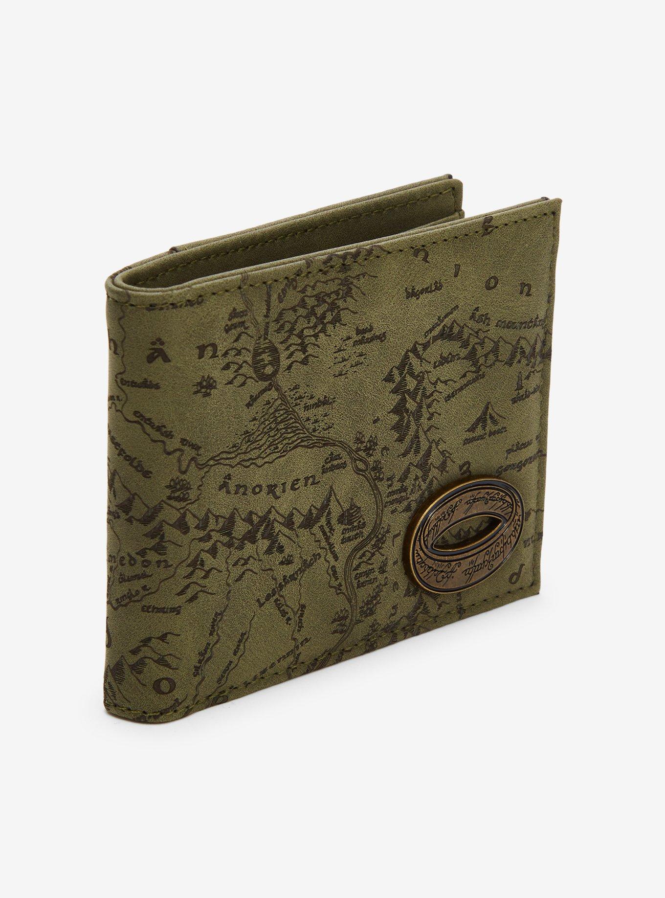 The Lord of The Rings Middle-earth Map Wallet - BoxLunch Exclusive, , alternate - view 3