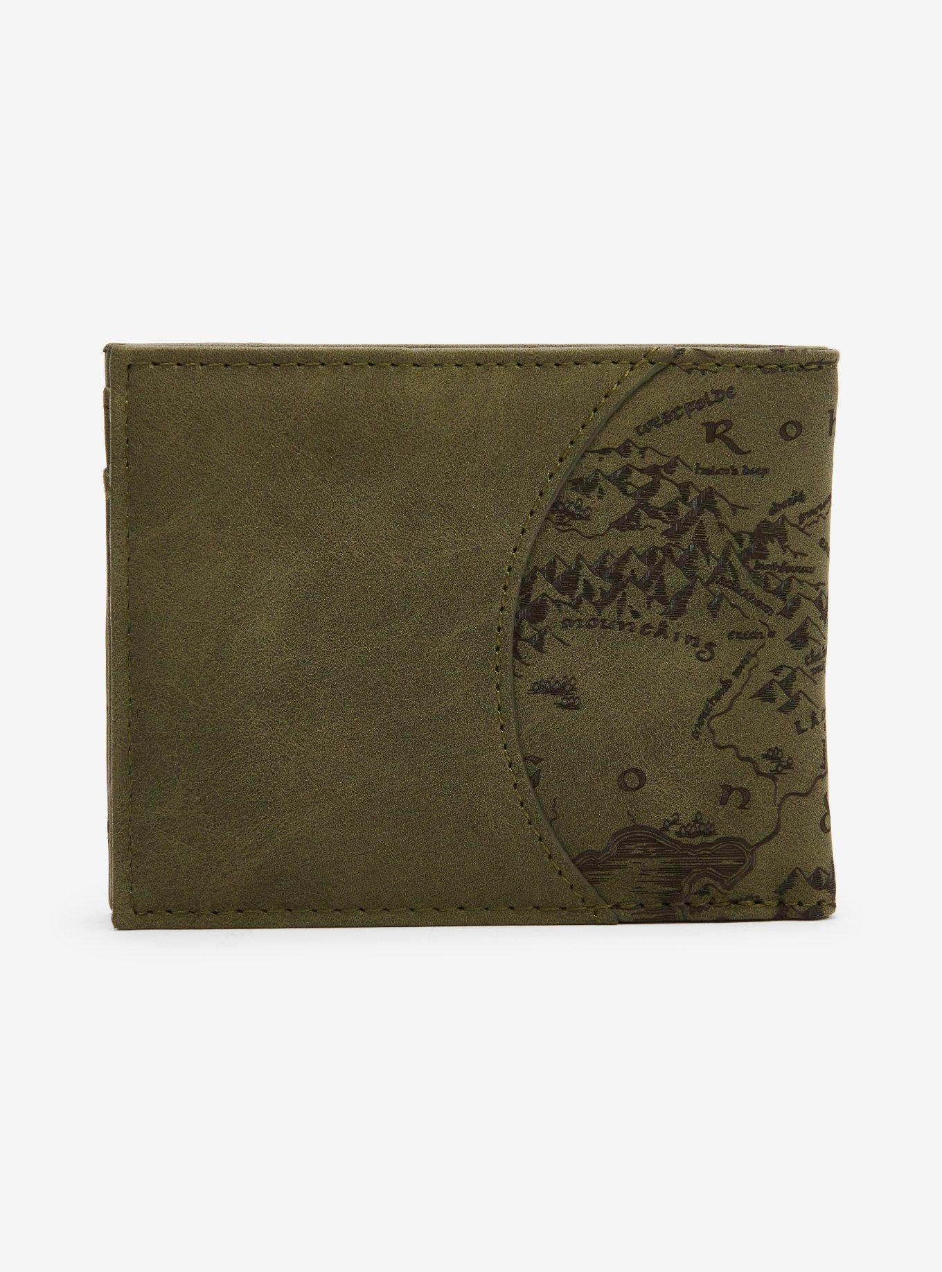 The Lord of The Rings Middle-earth Map Wallet - BoxLunch Exclusive, , alternate - view 4