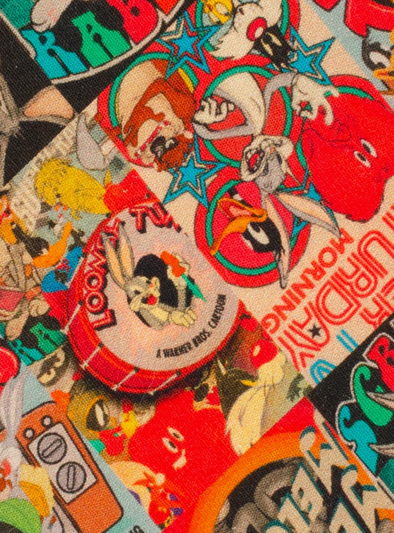 Looney Tunes Saturday Morning Men's Silk Tie, , alternate - view 4