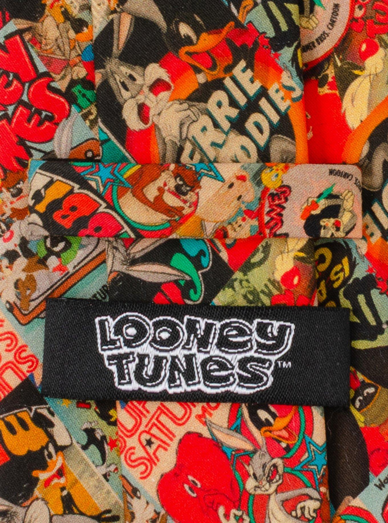 Looney Tunes Saturday Morning Men's Silk Tie, , alternate - view 5