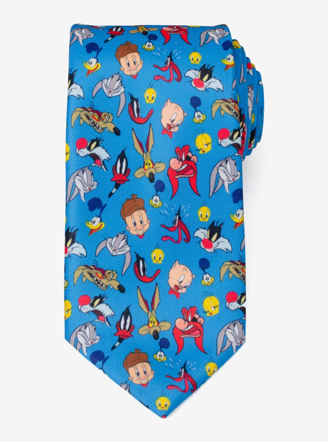 Looney Tunes Blue Men's Tie, , alternate - view 3