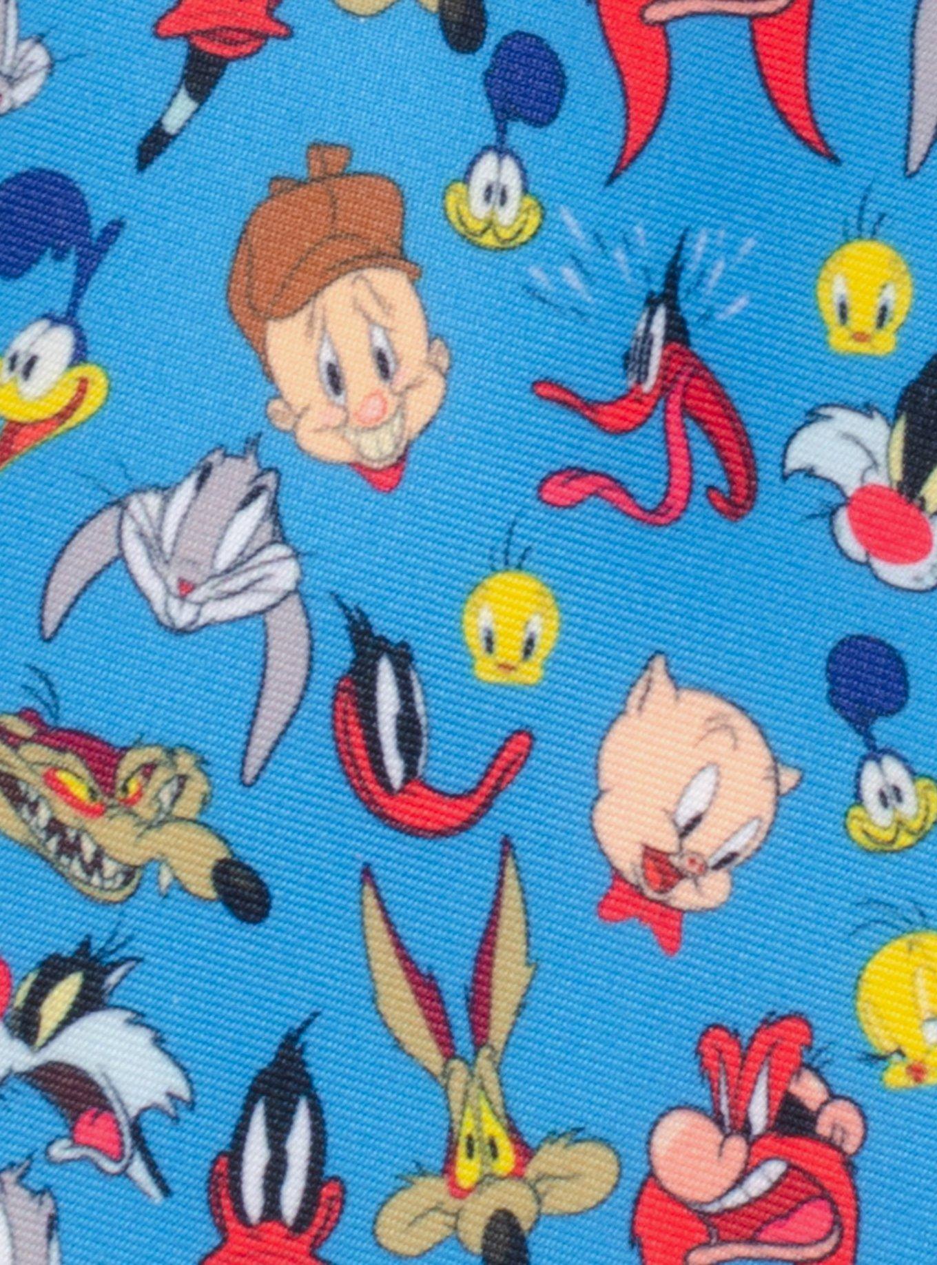 Looney Tunes Blue Men's Tie, , alternate - view 4