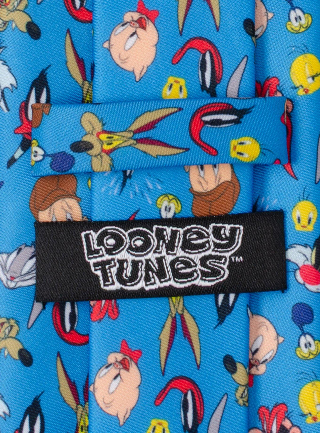 Looney Tunes Blue Men's Tie, , alternate - view 5