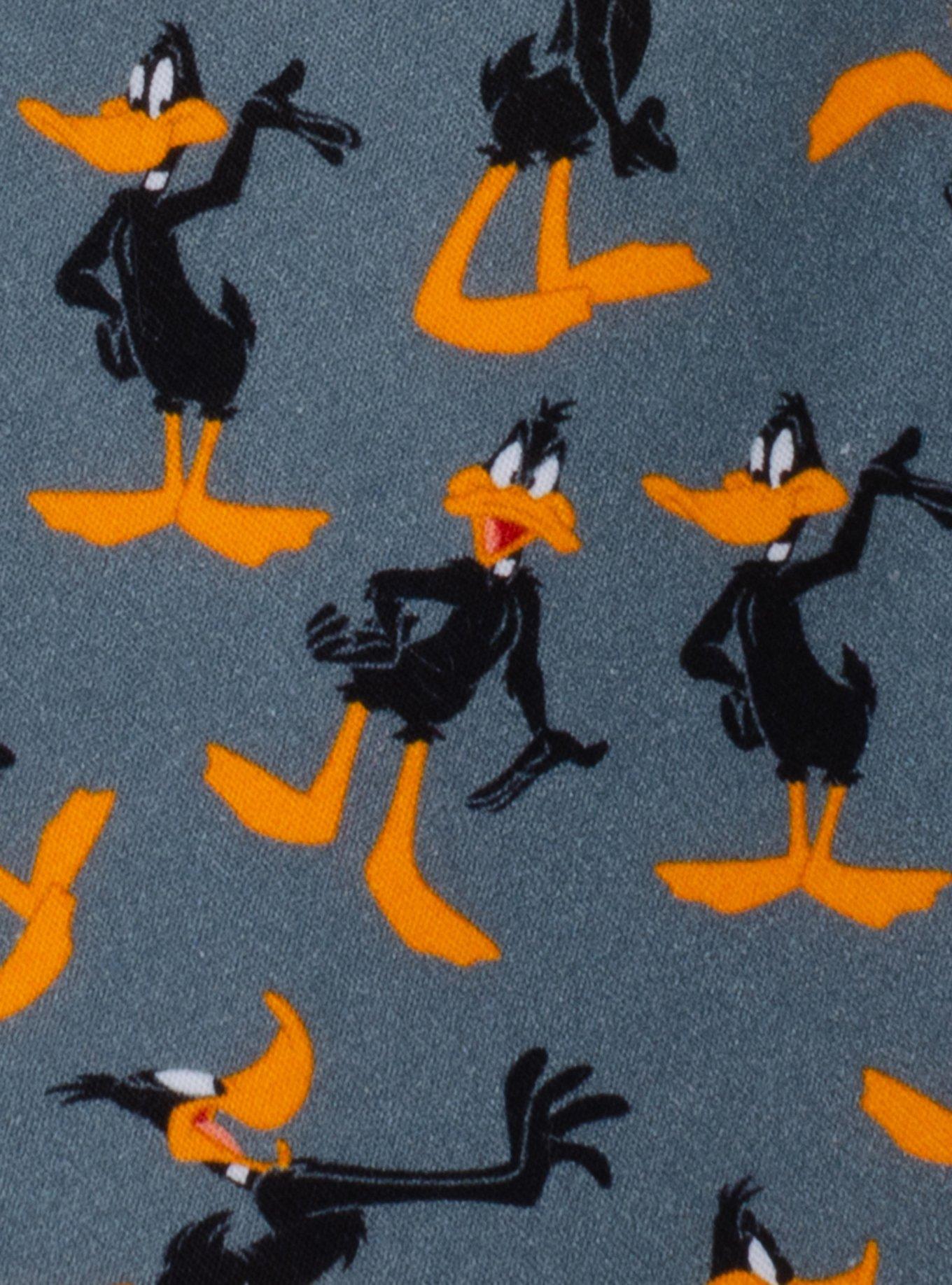 Looney Tunes Daffy Duck Grey Men's Tie, , alternate - view 4