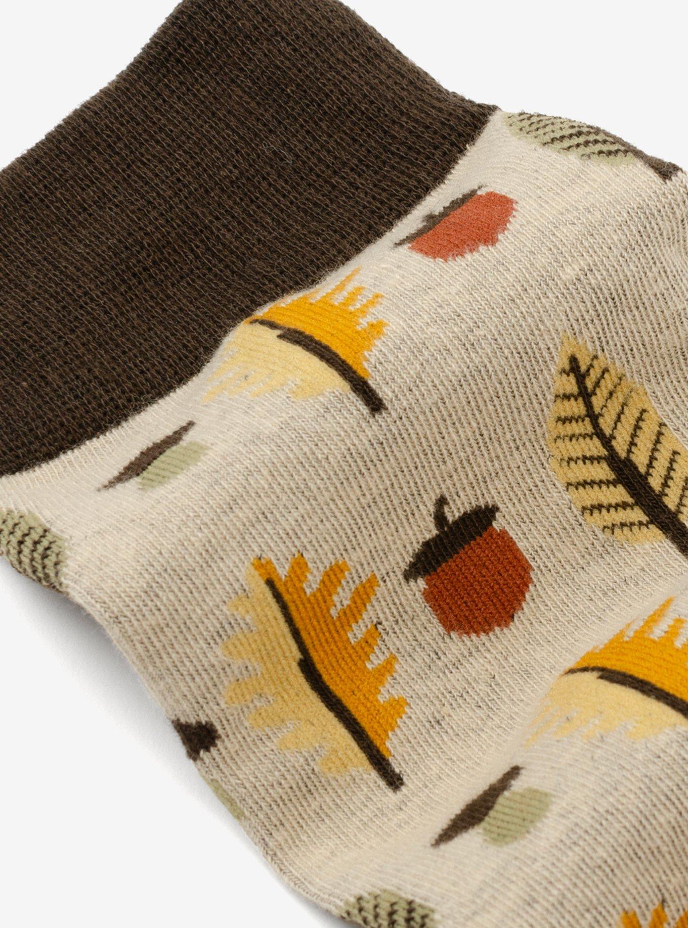 Autumn Air Tan Men's Socks, , alternate - view 4