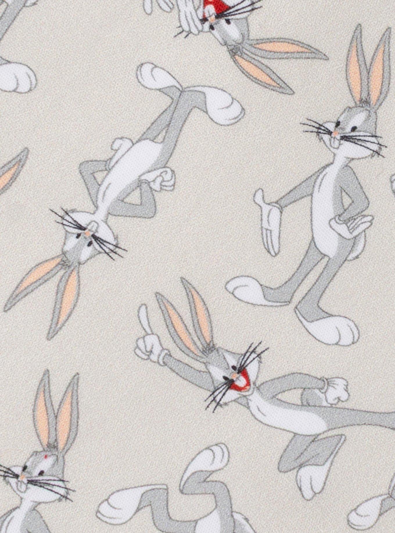 Looney Tunes Bugs Bunny Gray Men's Tie, , alternate - view 4