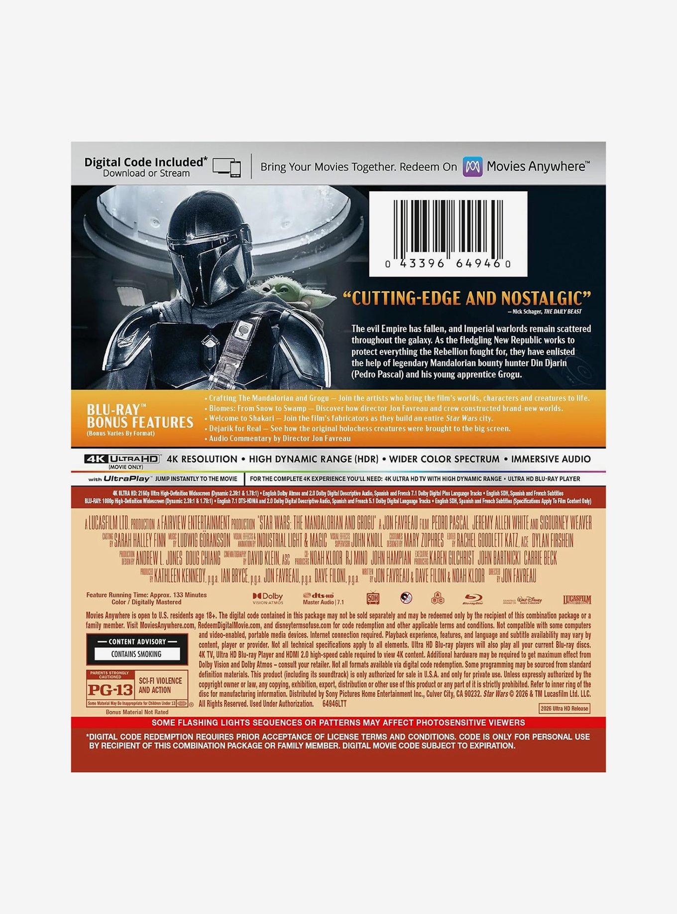 Star Wars The Mandalorian & Grogu Ultra HD, , alternate - view 2