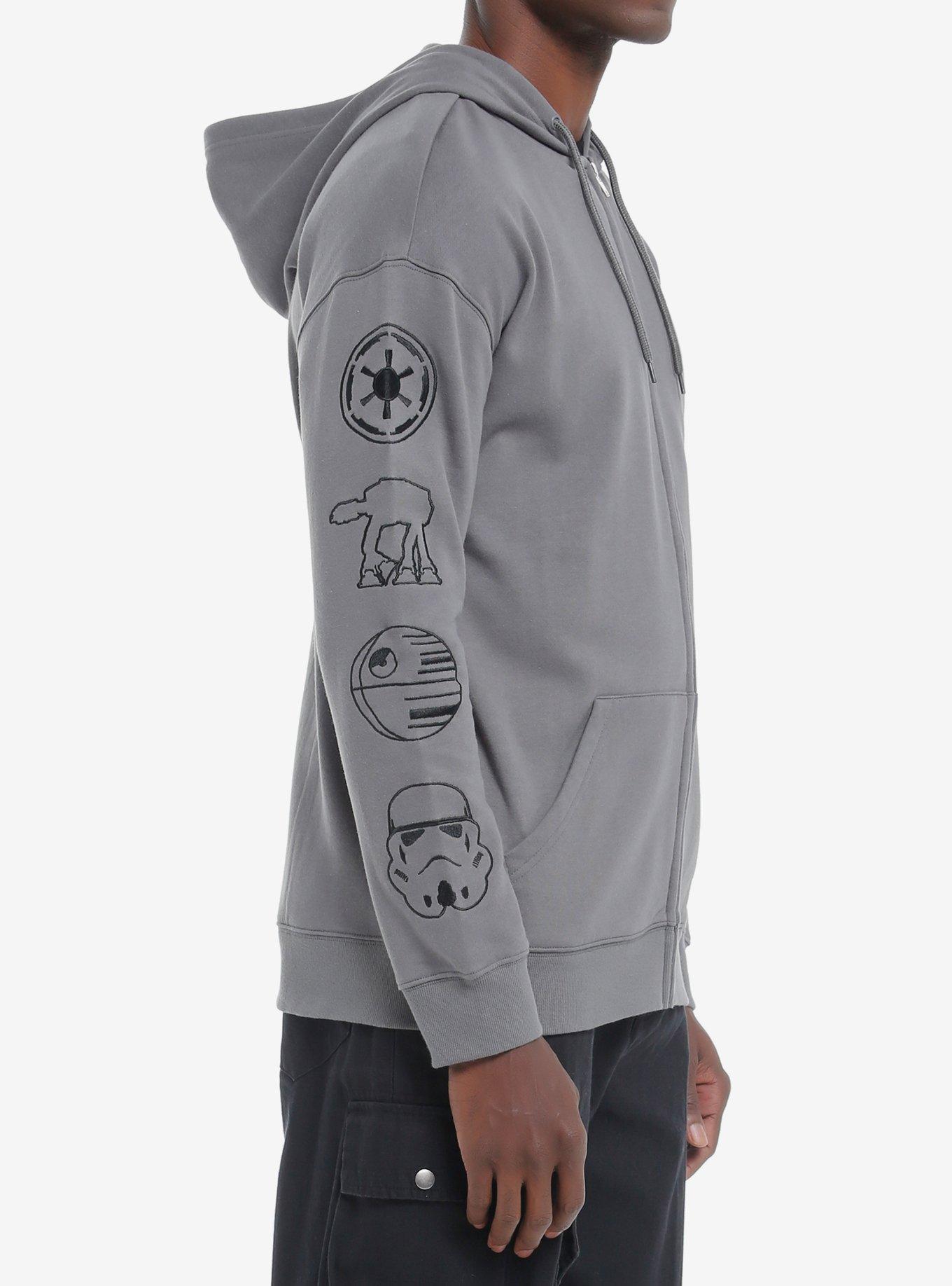 Our Universe Star Wars Darth Vader Empire Hoodie, CHARCOAL  BLACK, alternate - view 4