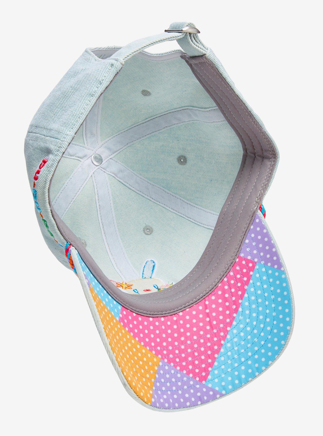 Sanrio Usahana Denim Ball Cap - BoxLunch Exclusive, , alternate - view 4