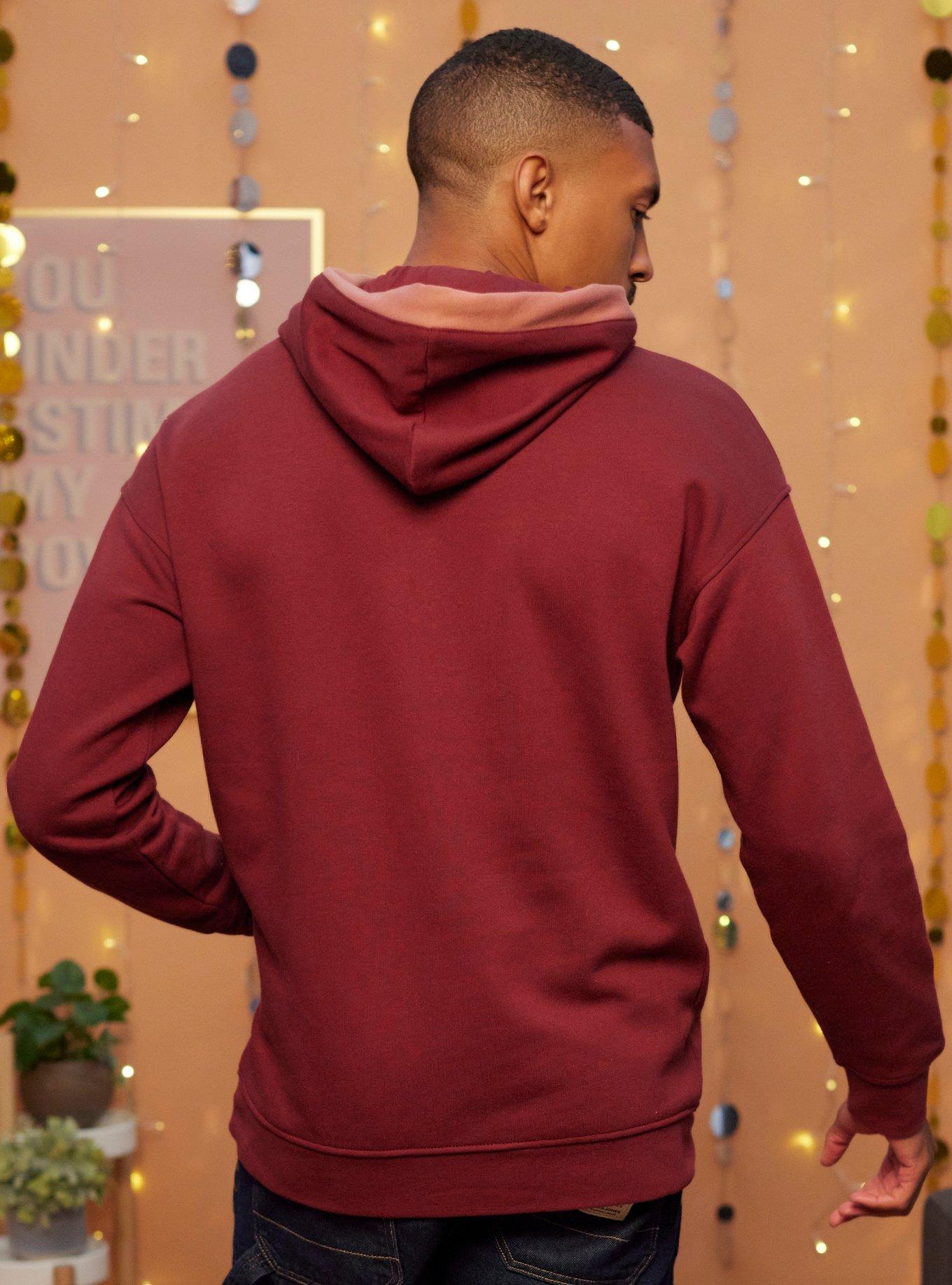 Our Universe Star Wars Ahsoka Lightsabers Hoodie, BURGUNDY, alternate - view 3
