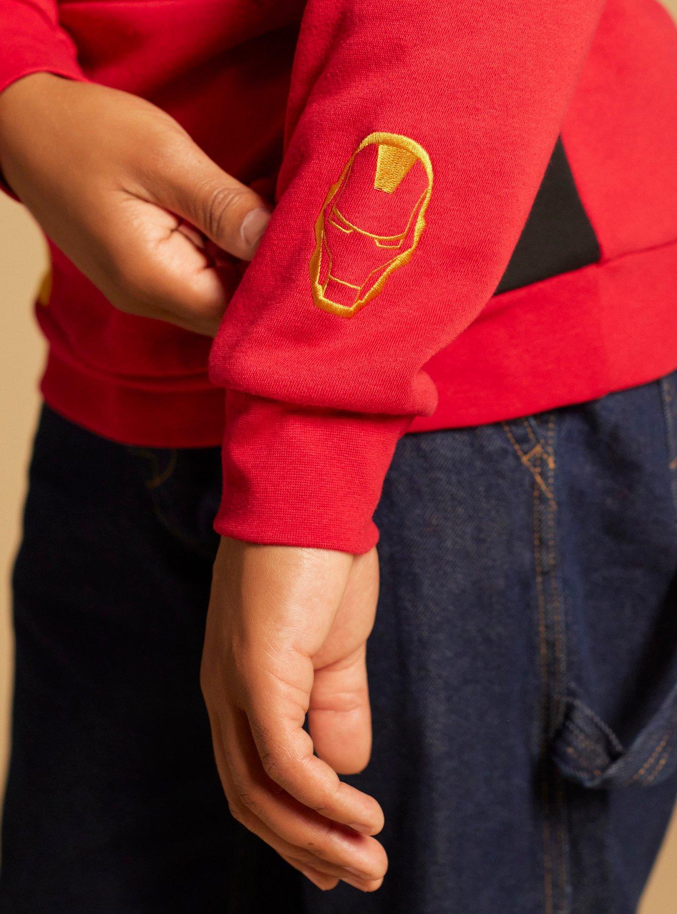 Our Universe Marvel Iron-Man Armor Hoodie, MULTI, alternate - view 4