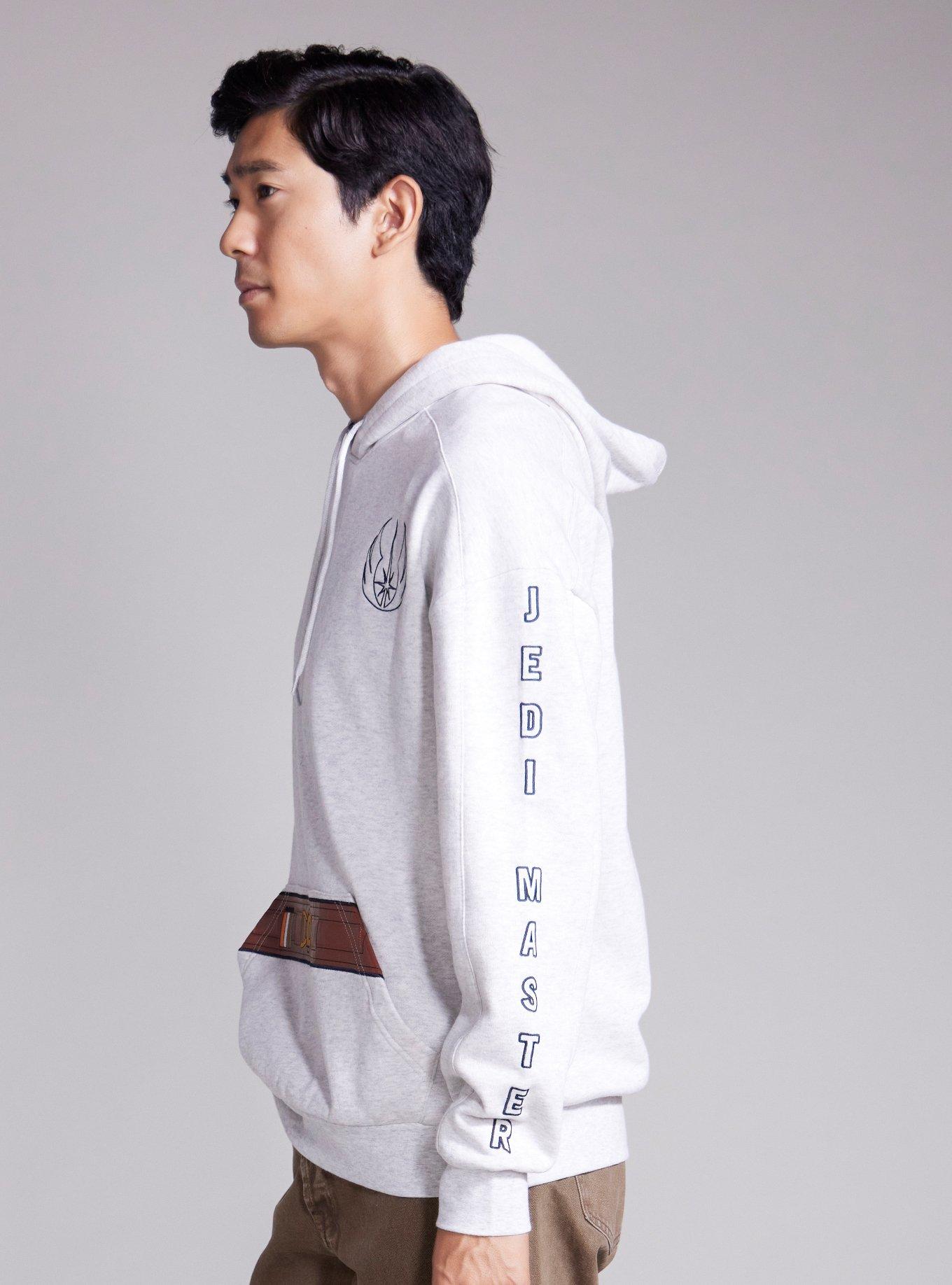 Our Universe Star Wars Obi-Wan Jedi Master Hoodie, LIGHT HEATHER GREY, alternate - view 4
