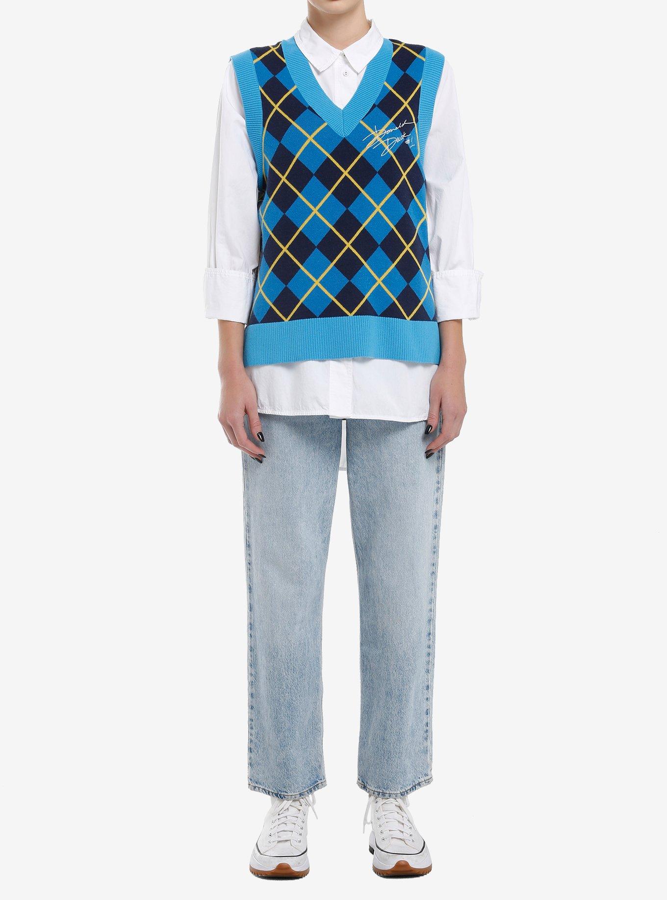 Her Universe Disney Donald Duck Argyle Sweater Vest
