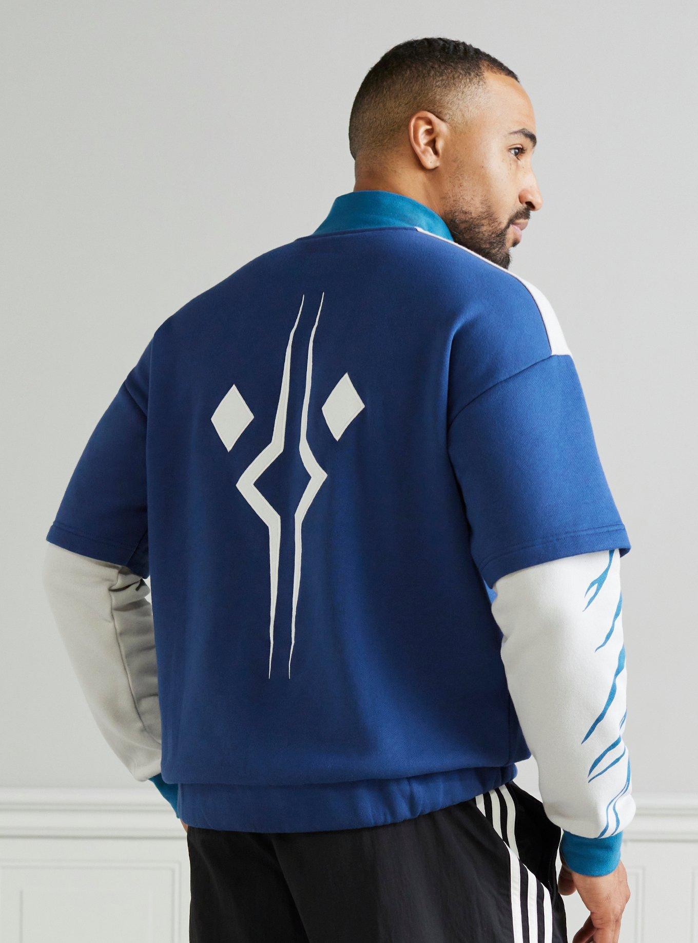 Star Wars Ahsoka Tano Lekku Quarter Zip Crewneck
