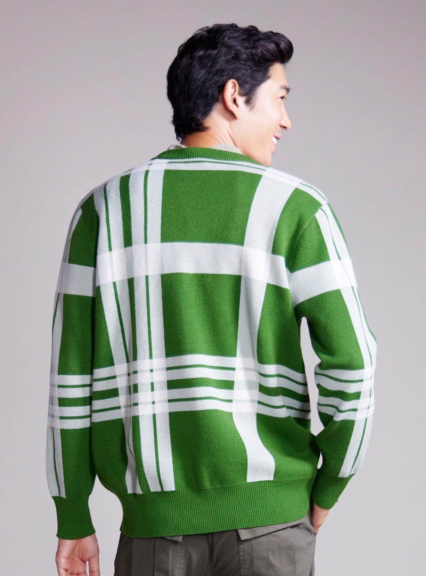 The Lord of the Rings Green Plaid Icons Cardigan, MULTI, alternate - view 3
