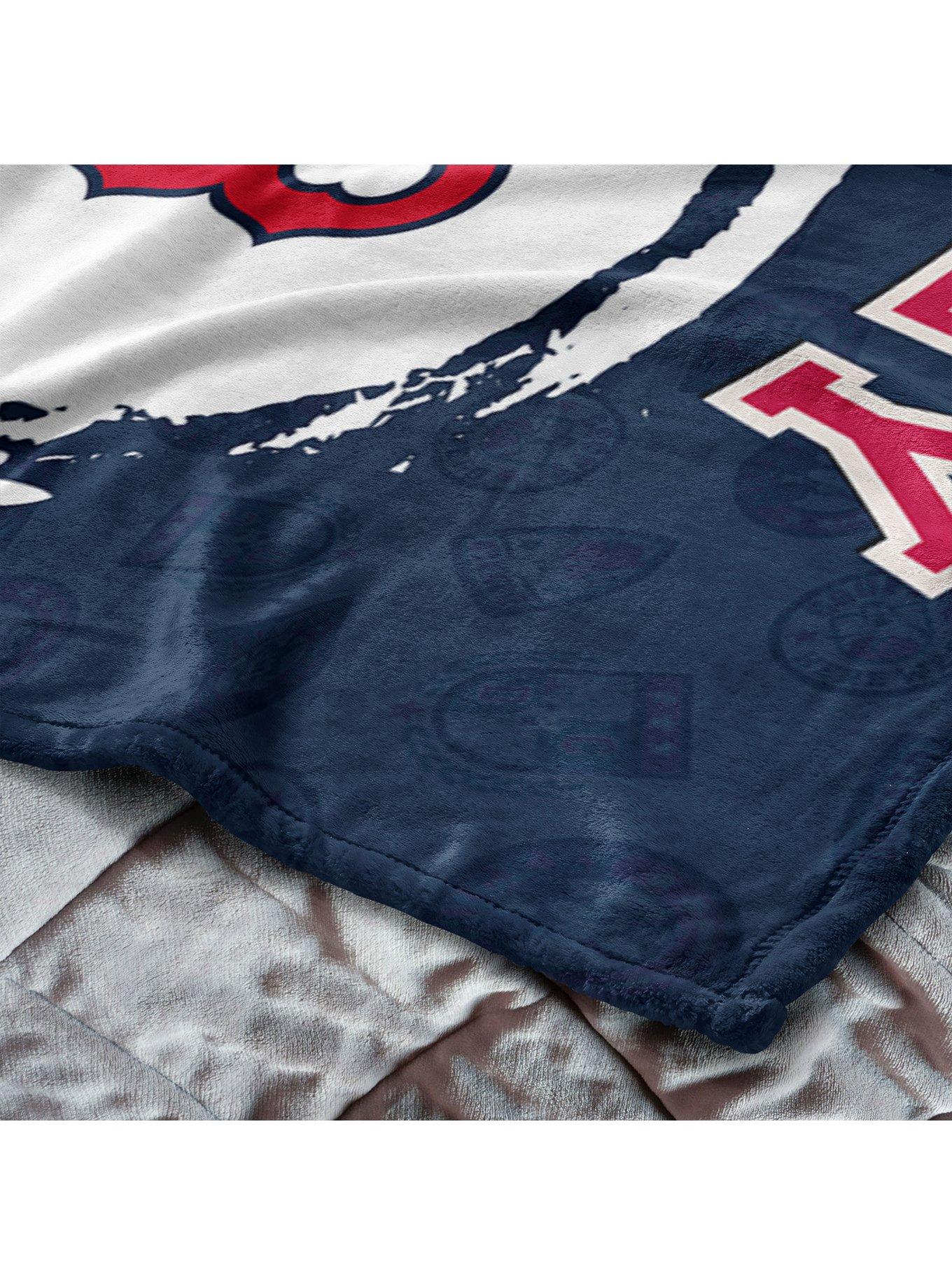 MLB Boston Red Sox Disney Mickey Mouse Baller Navy Silk Touch Throw Blanket, , alternate - view 5
