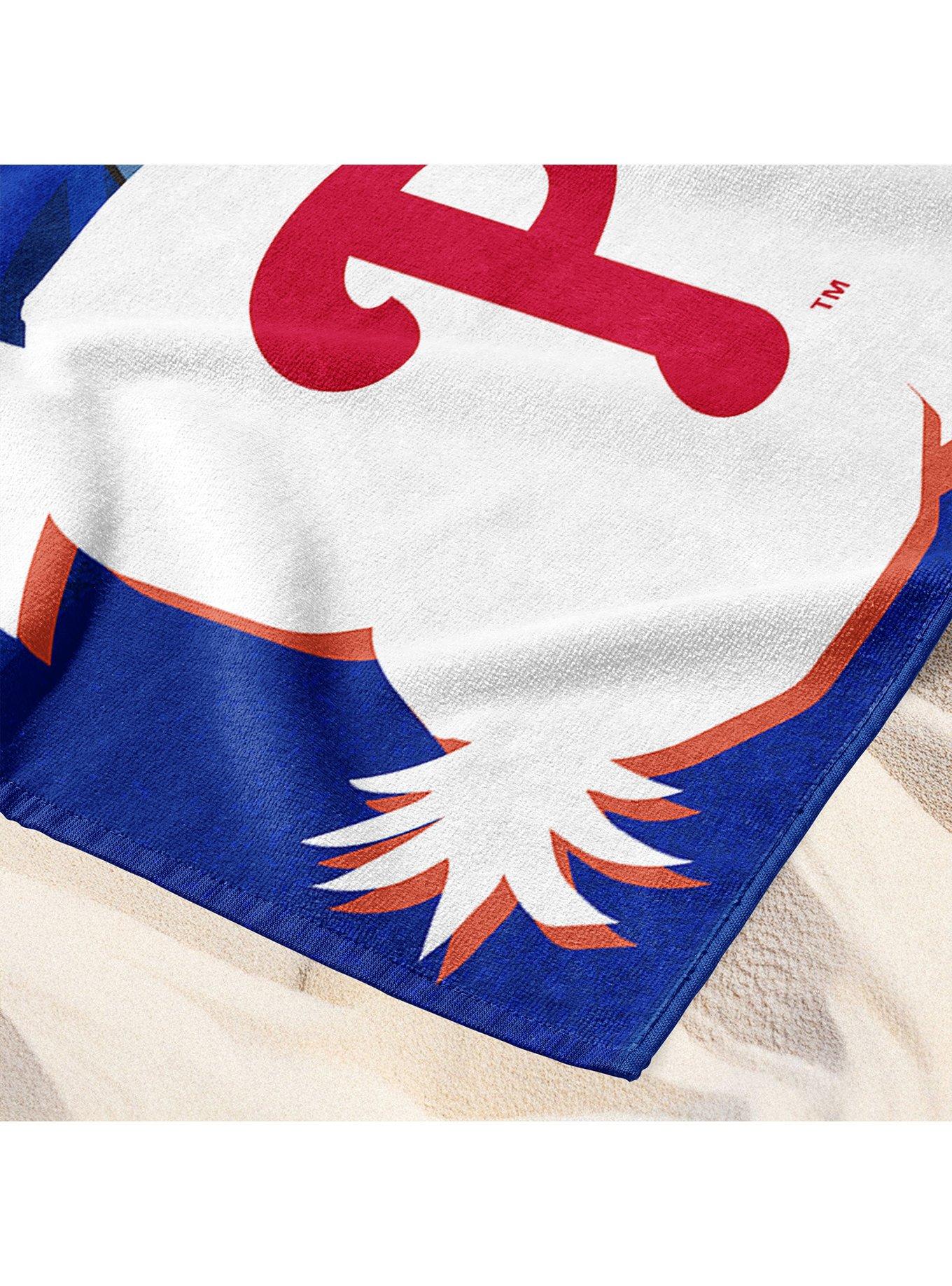 MLB Philadelphia Phillies Disney Lilo & Stitch Tropic Royal Microfiber Beach Towel, , alternate - view 5