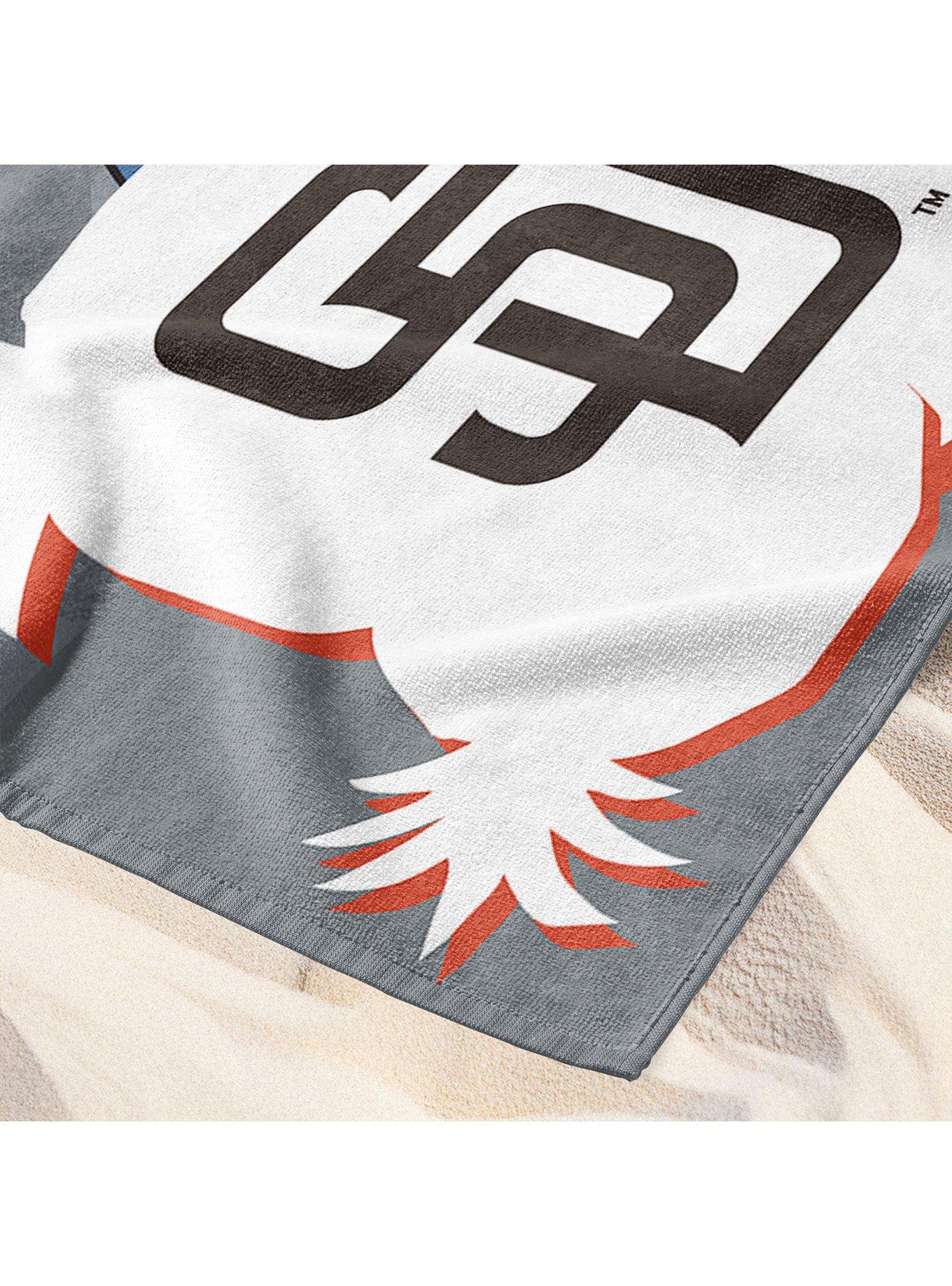 MLB San Diego Padres Disney Lilo & Stitch Tropic Grey Microfiber Beach Towel, , alternate - view 5