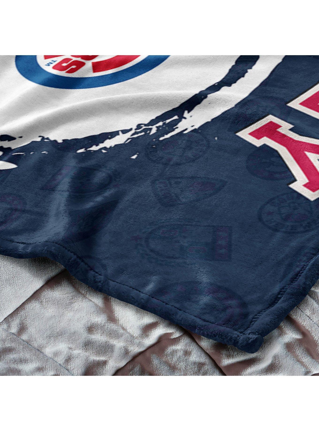 MLB Chicago Cubs Disney Mickey Mouse Baller Navy Silk Touch Throw Blanket, , alternate - view 5